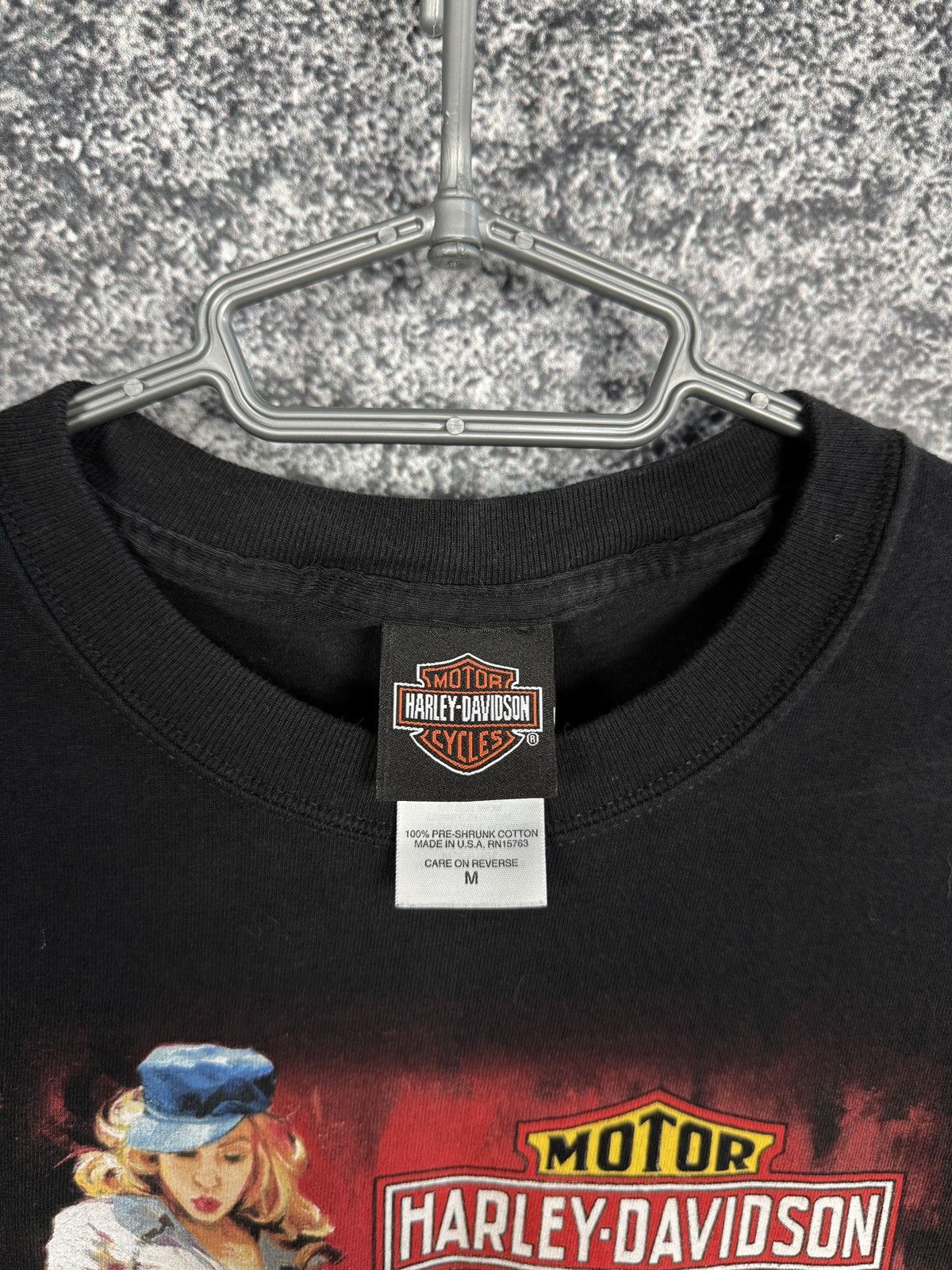 Harley Davidson Harley Davidson Motorcycle T-Shirt Norwich England Girl USA Size US M / EU 48-50 / 2 - 9 Thumbnail