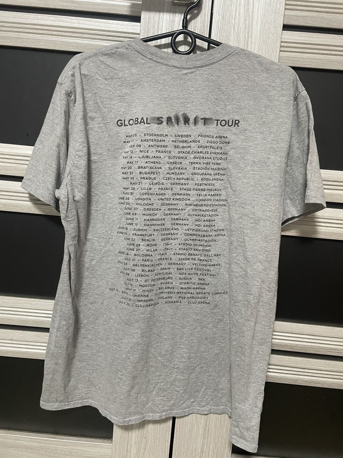 Band Tees Depeche Mode Global Sprit Tour 2017 T Shirt Band T Shirt Size US XL / EU 56 / 4 - 2 Thumbnail