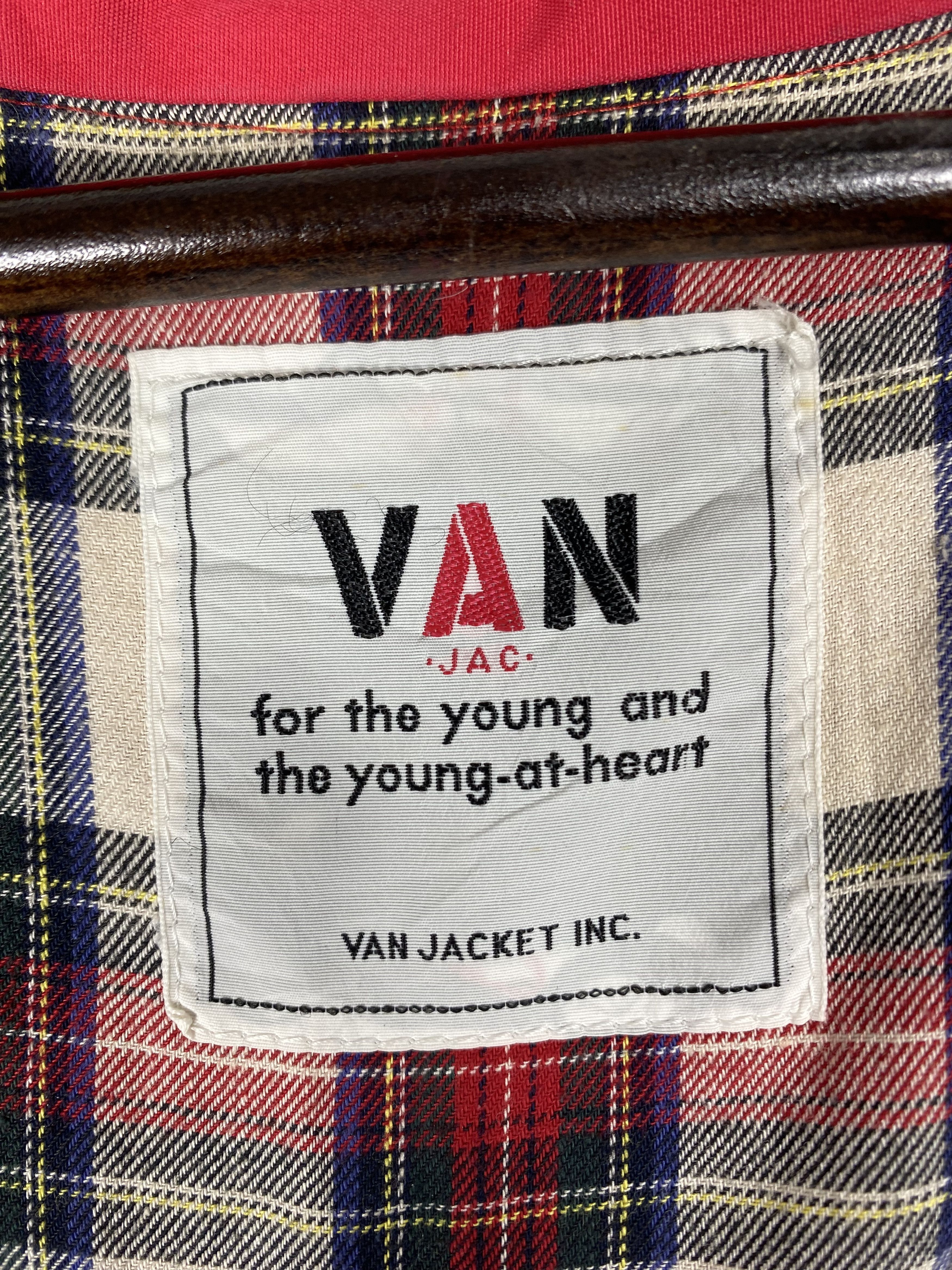 Van Vintage Van Jacket Flannel Lining Jacket DJ0727 Size US S / EU 44-46 / 1 - 9 Thumbnail