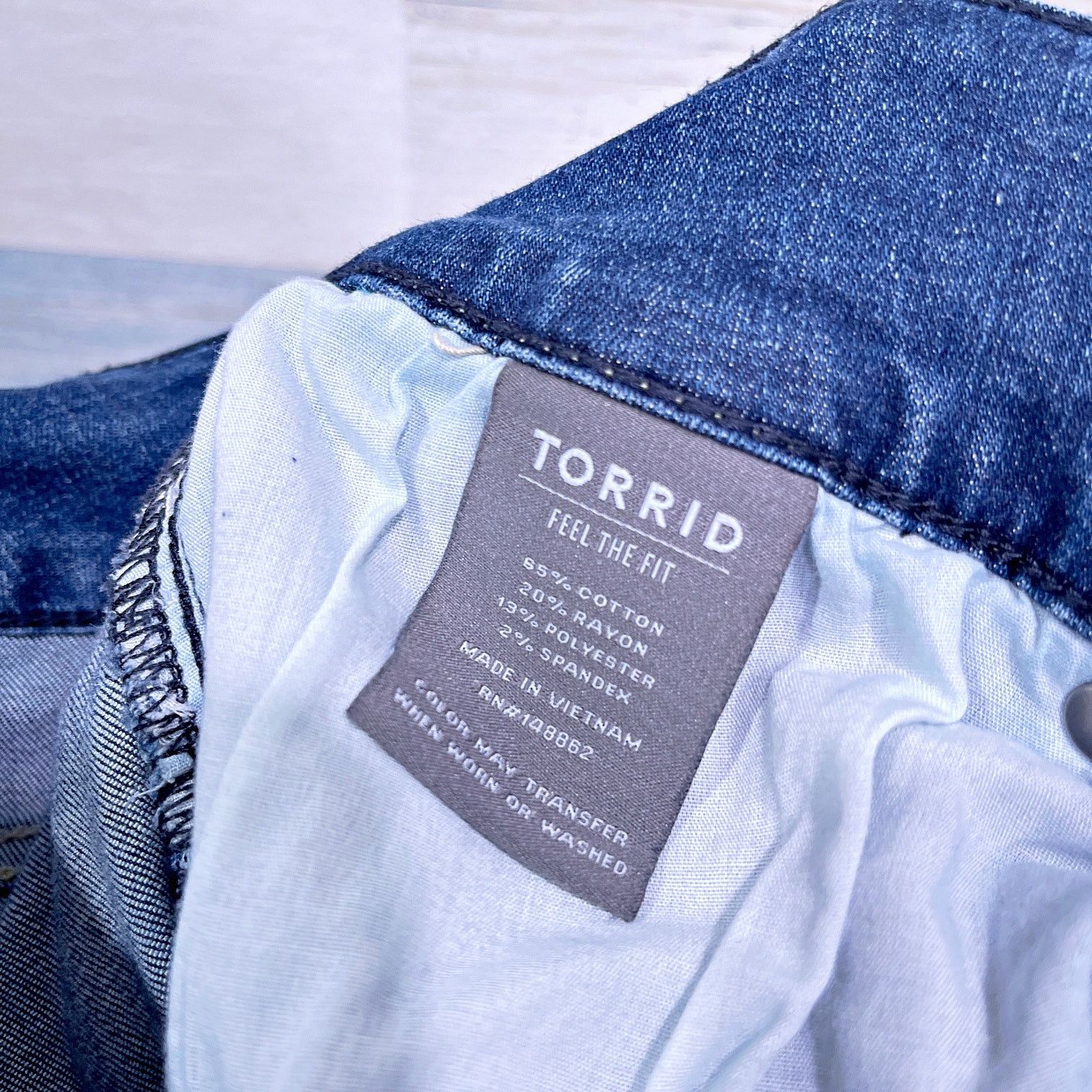 Other Torrid Jegging Skinny Super Soft High-Rise Jeans Blue 20 Size 42" / US 20 - 7 Thumbnail