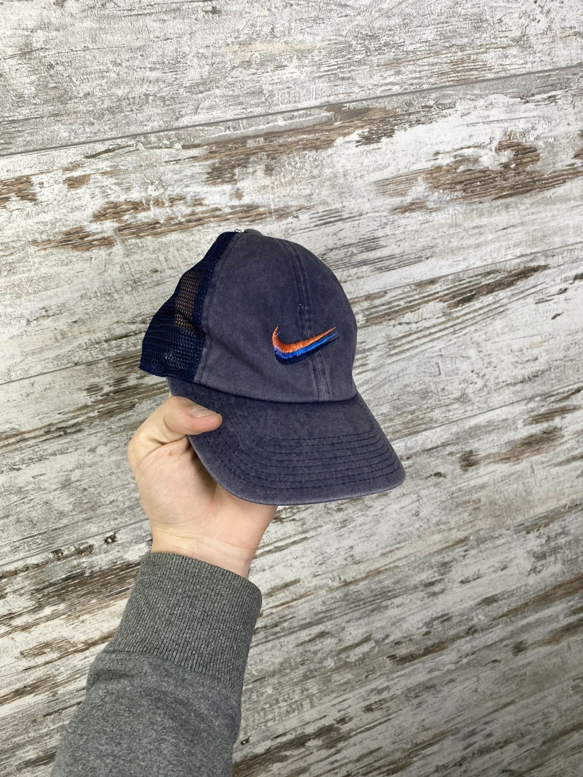 Nike × Vintage Mens Vintage Nike big logo hats cap hat y2k rare swoosh acg Size ONE SIZE - 3 Thumbnail