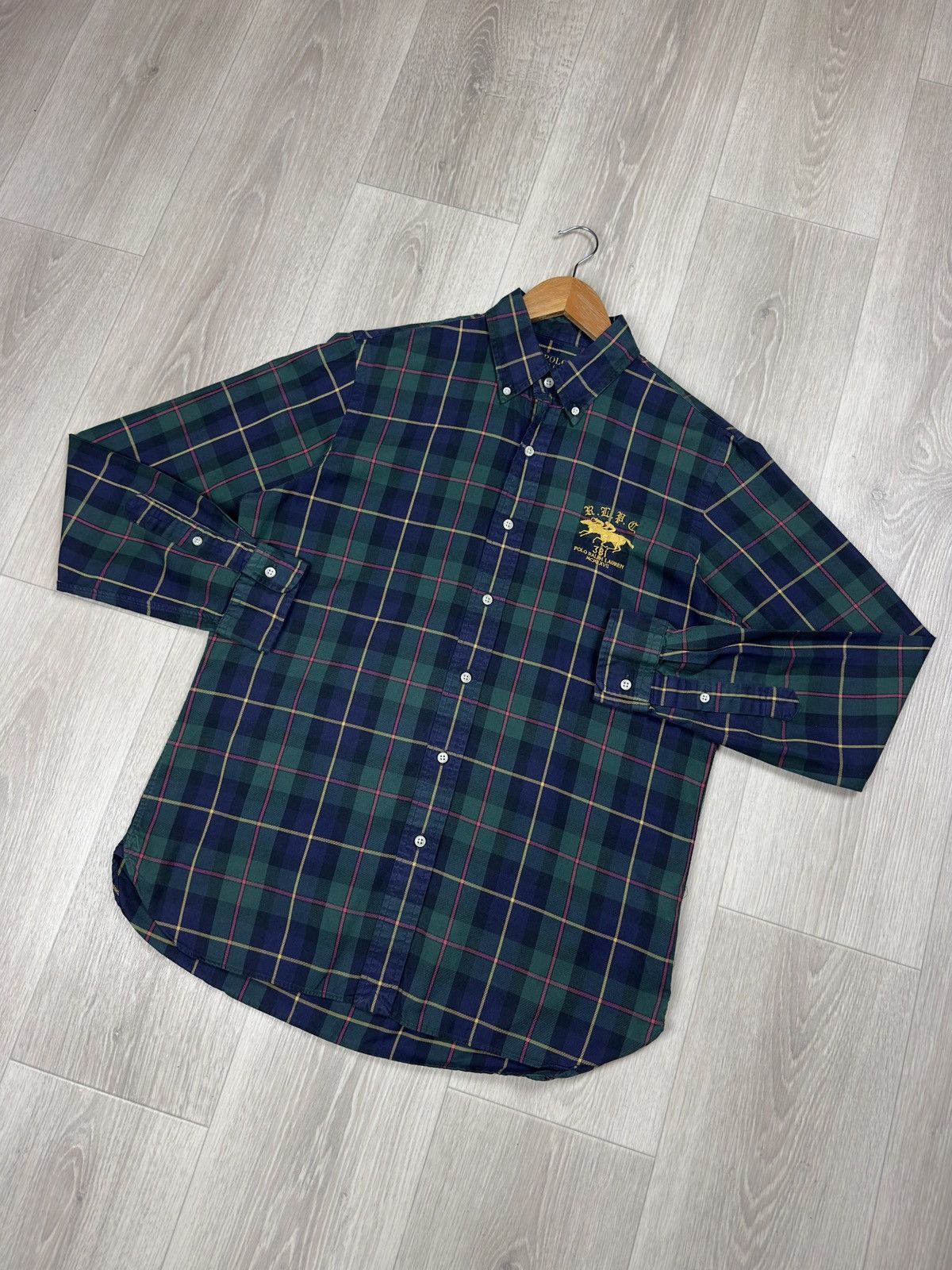 Polo Ralph Lauren Polo Ralph Lauren Plaid Flannel Shirts Button Ups Size US M / EU 48-50 / 2 - 3 Thumbnail