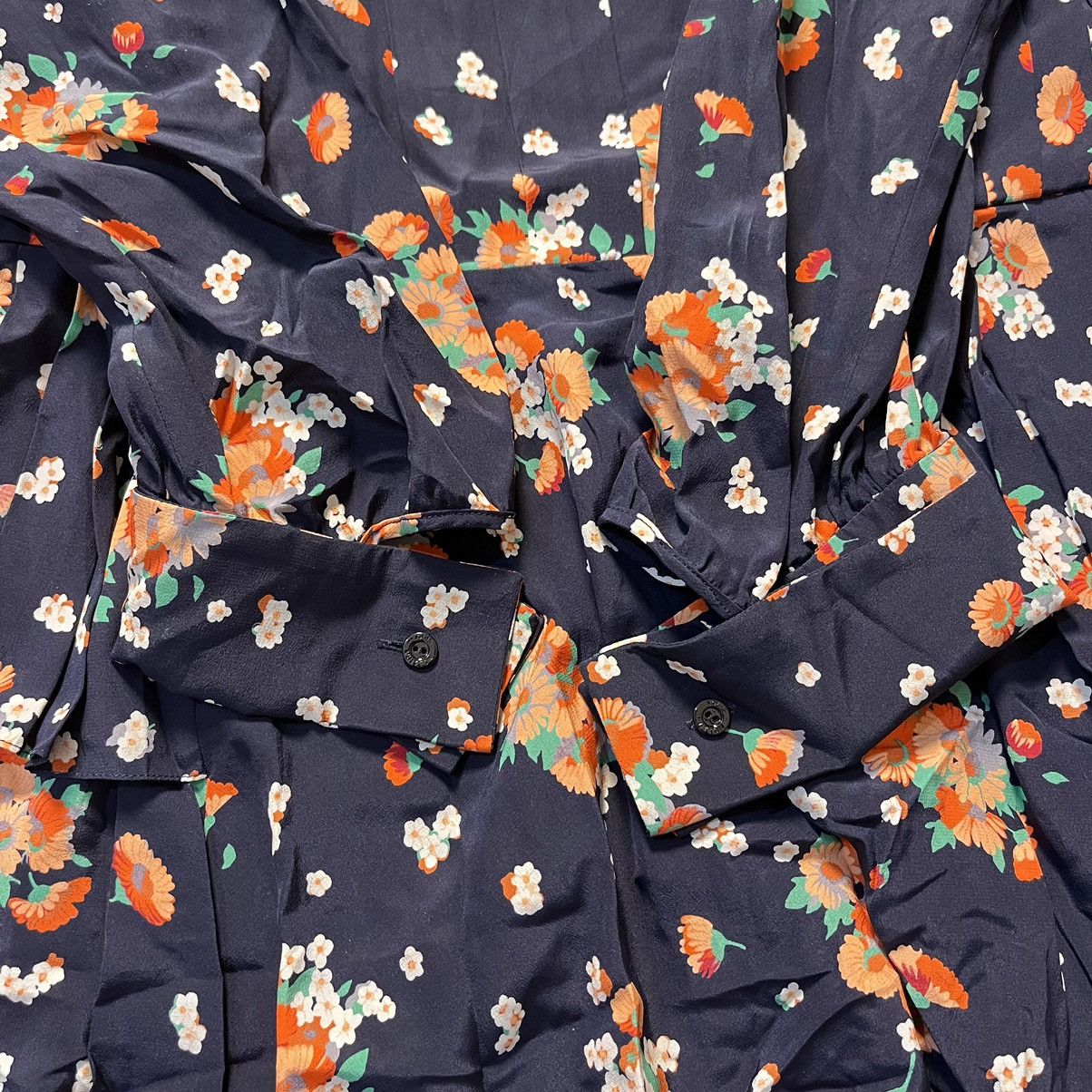 Louis Vuitton Louis Vuitton Floral Midi Dress Size S / US 4 / IT 40 - 13 Thumbnail