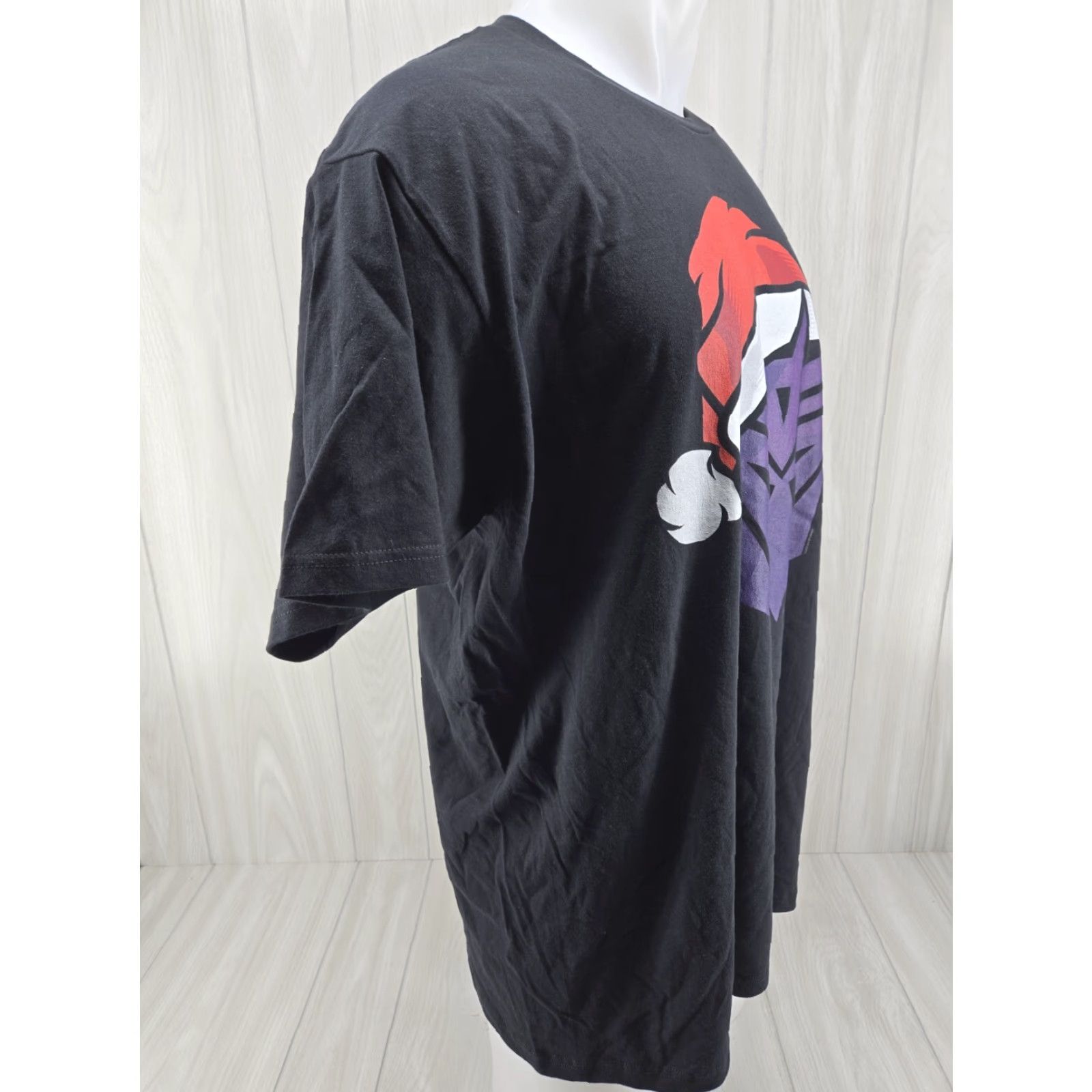 Vintage VINTAGE Transformers T-Shirt Decepticon Logo Christmas Hat Black XL Size US XL / EU 56 / 4 - 5 Thumbnail