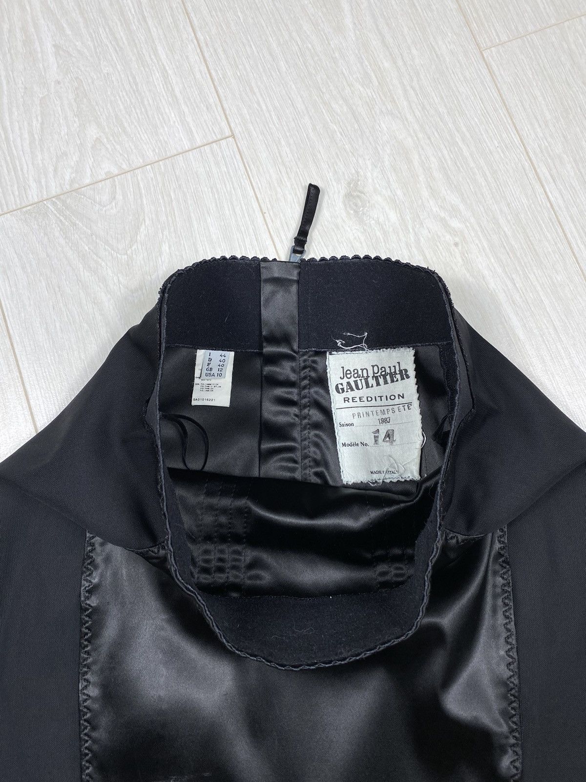 Jean Paul Gaultier × Vintage JEAN PAUL GAULTIER 1987 Skirt Size 28" / US 6 / IT 42 - 9 Thumbnail