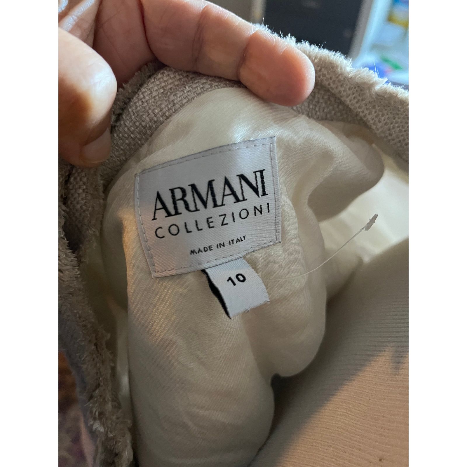 Armani Collezioni VINTAGE VERY RARE- ARMANI BLAZER Size L / US 10 / IT 46 - 4 Thumbnail