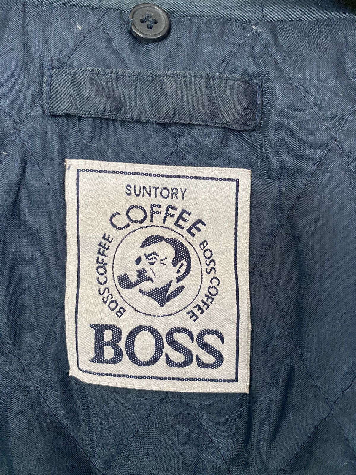 Japanese Brand Vintage SUNTORY BOSS coffee Bomber Jacket Size US M / EU 48-50 / 2 - 18 Thumbnail