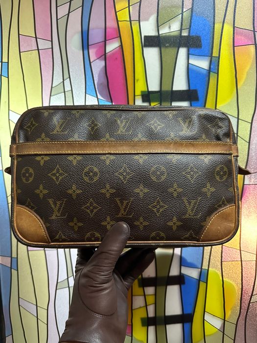 Louis Vuitton Louis Vuitton Monogram Compiegne 28 Clutch Bag