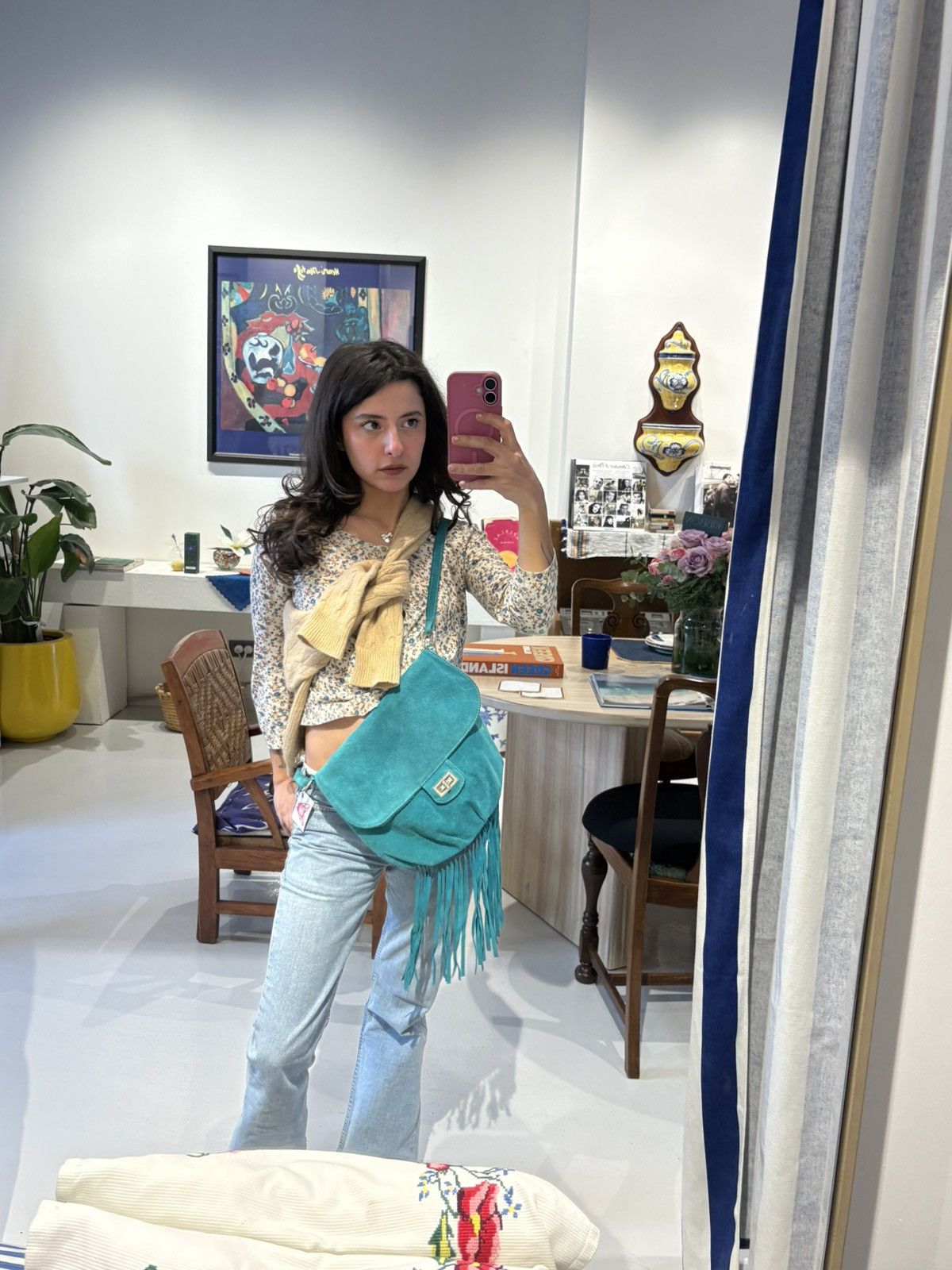 Vintage y2k italian leather bag Size ONE SIZE - 3 Thumbnail