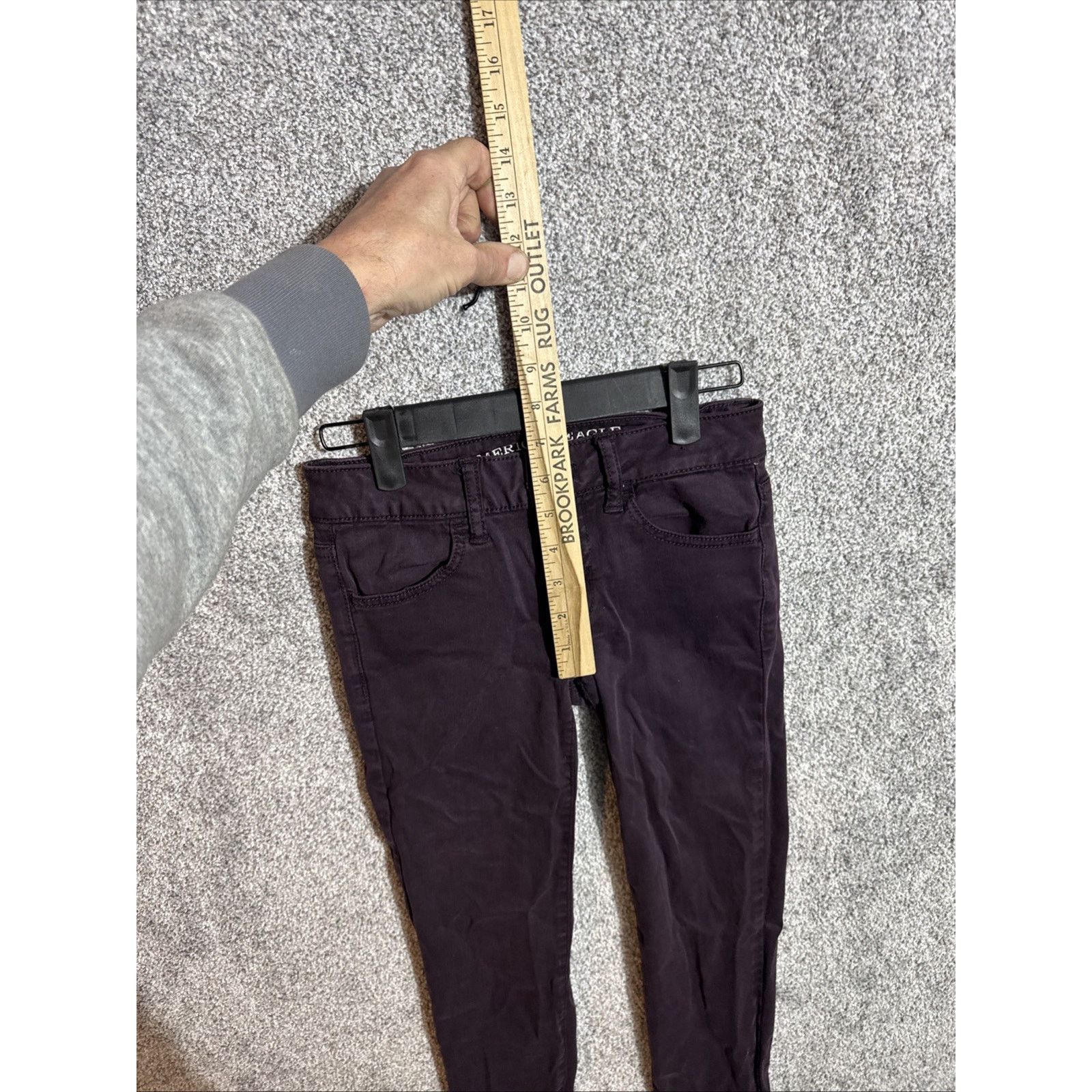 American Eagle Outfitters American Eagle Jegging Pants Women 8 Y2K Soft Grunge Retro Size 30" / US 8 / IT 44 - 5 Thumbnail