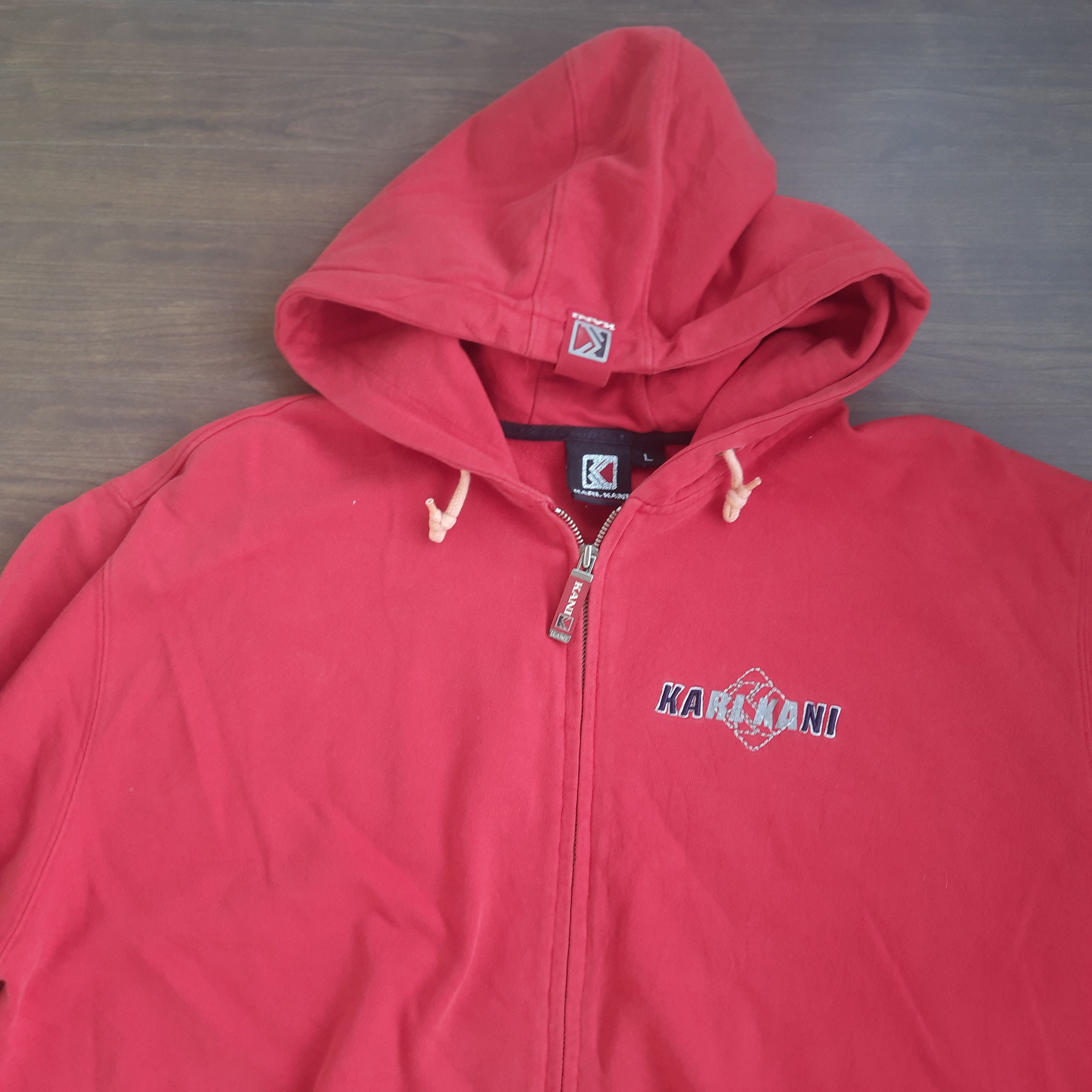 Karl Kani Y2K Karl Kani Zipp Hoodie Size US L / EU 52-54 / 3 - 3 Thumbnail