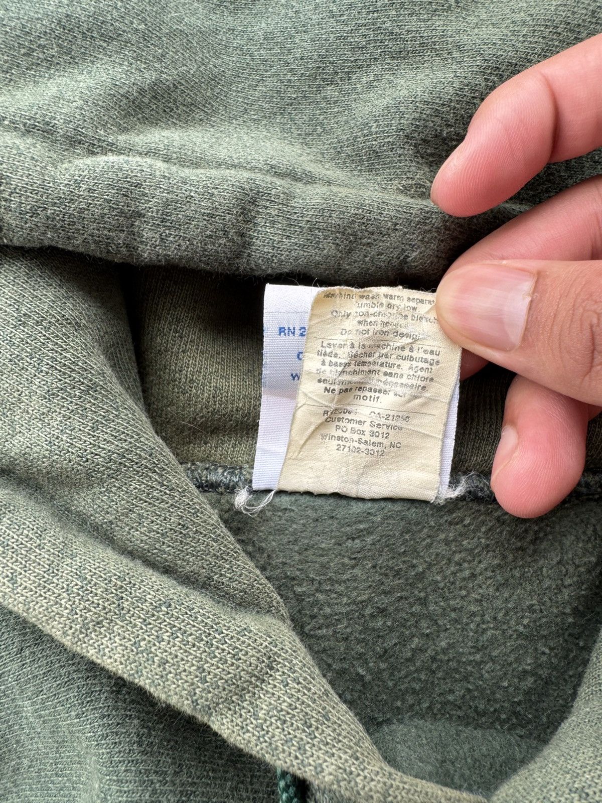 Champion × Vintage 90s Vintage Reverse Weave Champion Hoodie Size US L / EU 52-54 / 3 - 6 Thumbnail
