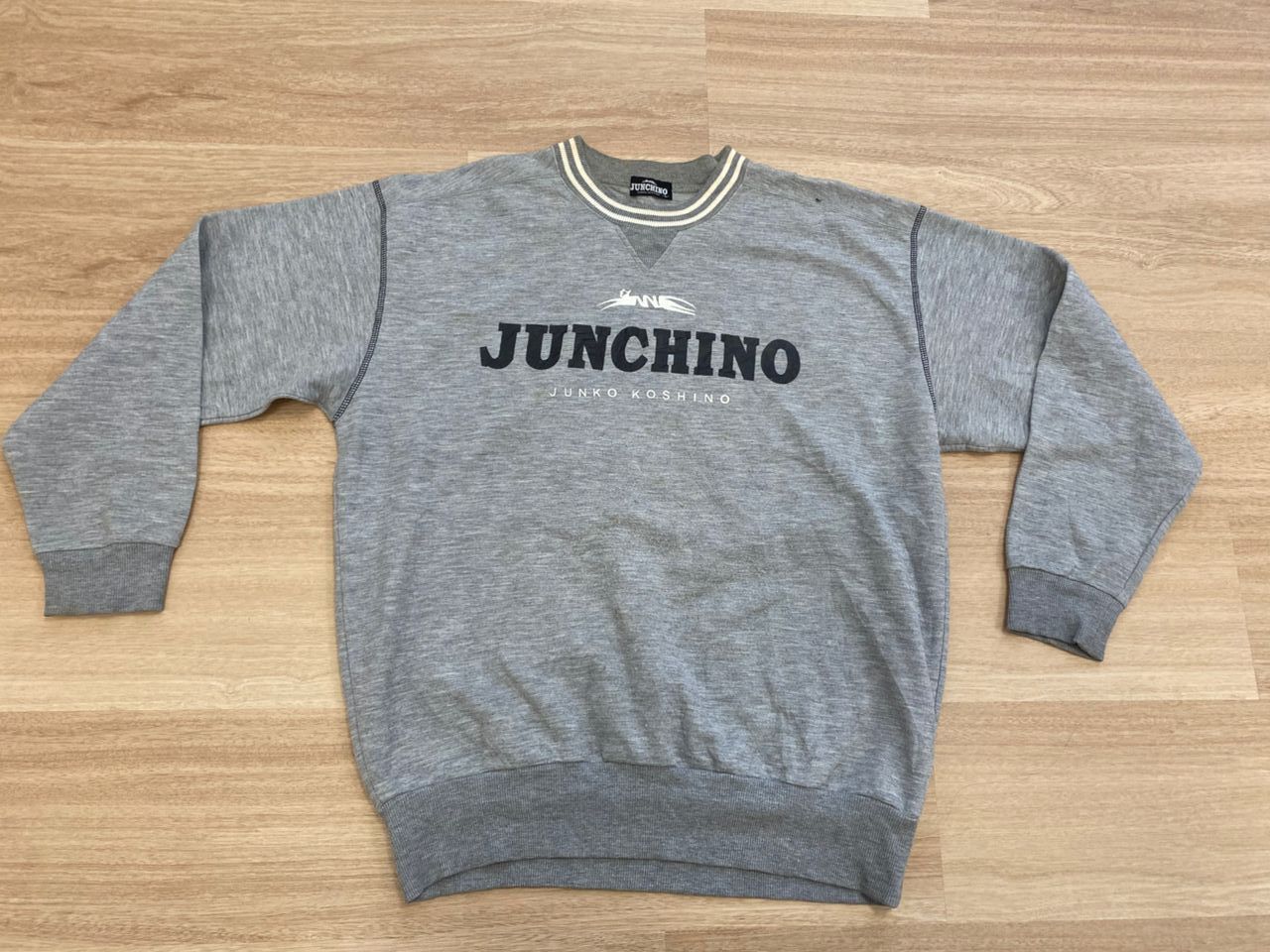 Japanese Brand junko koshino sweatshirt big logo size xl Size US XL / EU 56 / 4 - 1 Thumbnail