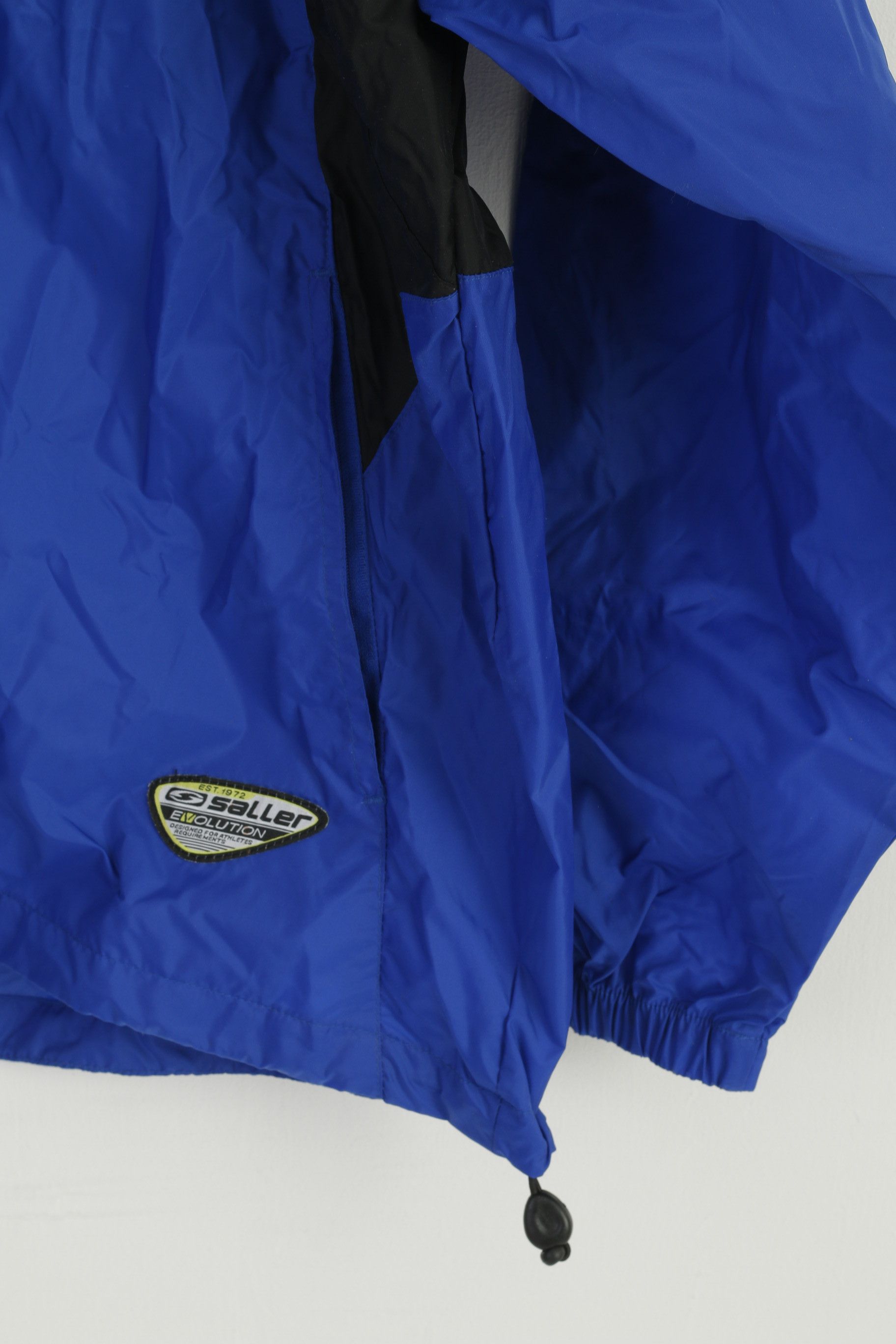 Vintage Saller Men XL Jacket Blue Nylon Waterproof 8524 Size US XL / EU 56 / 4 - 3 Thumbnail