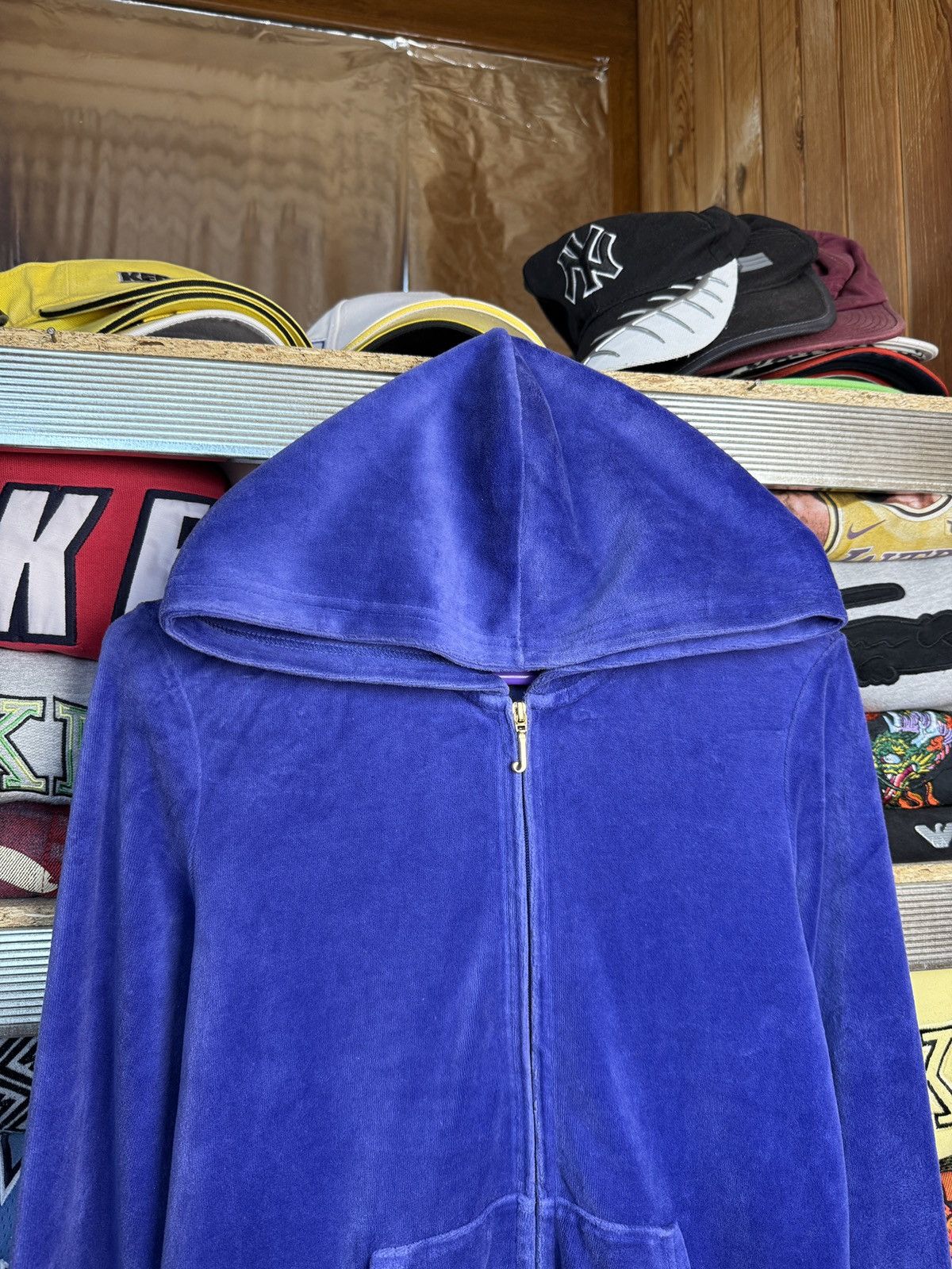 Japanese Brand VELOUR VINTAGE VIOLET Y2K JUICY COUTURE SUITS Size S / US 4 / IT 40 - 6 Thumbnail