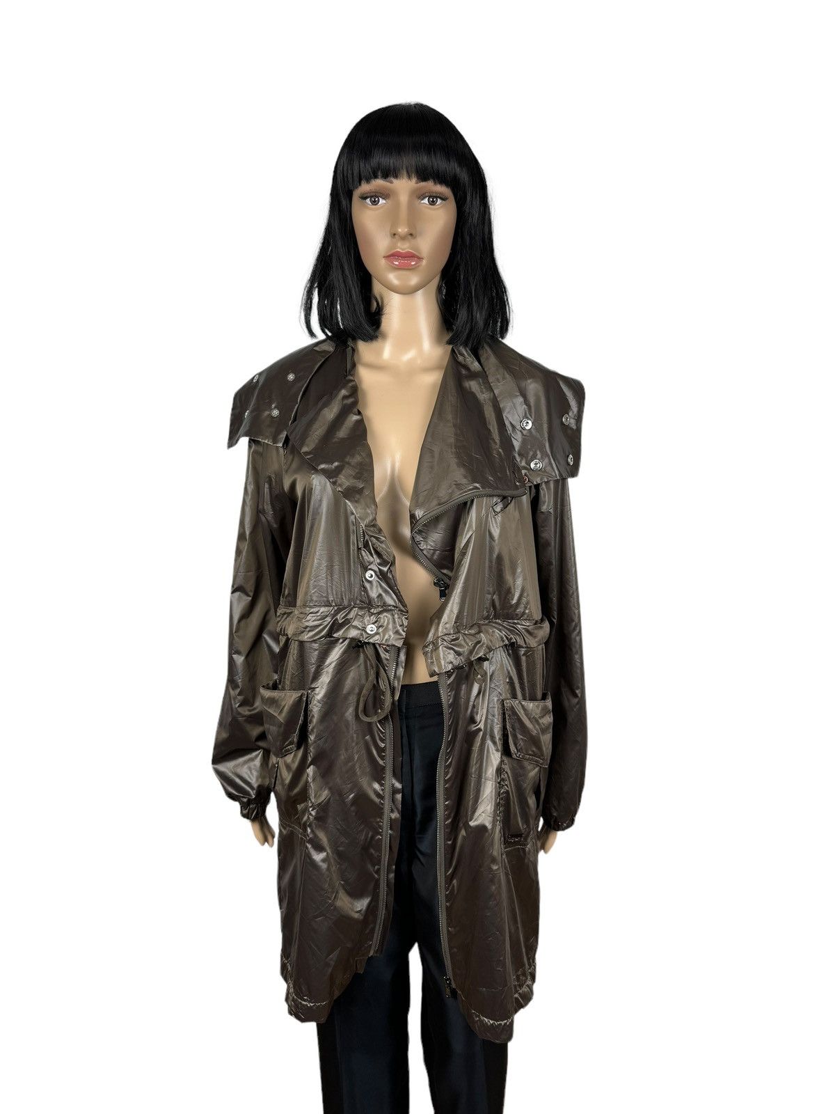 Diesel × Vintage Diesel Nylon Transformer Parka Jacket size XS Size XS / US 0-2 / IT 36-38 - 15 Thumbnail
