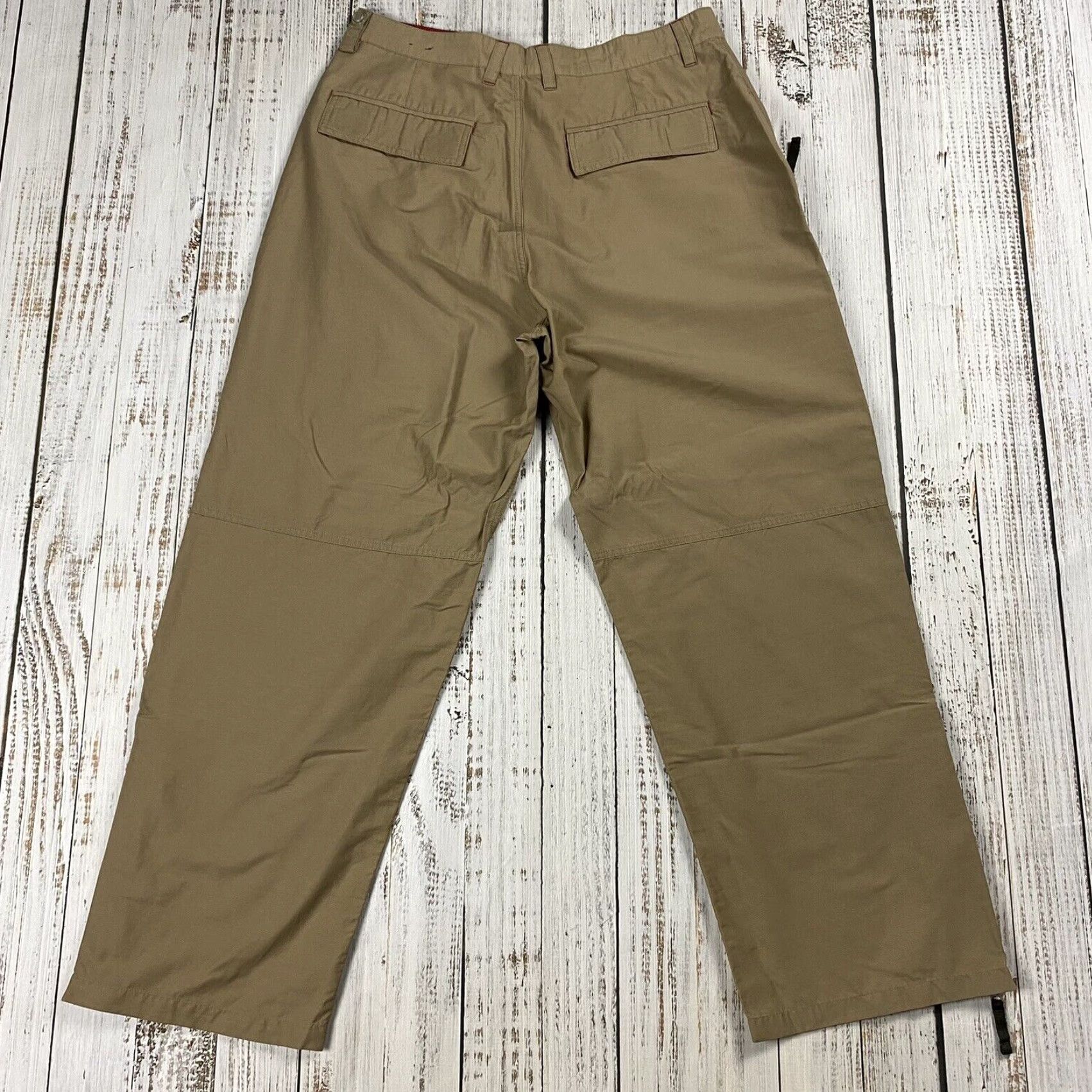 Vintage VINTAGE Mountain Dew Baggy Wide Leg Grunge Pants 33 Beige Skate Rave 90s Mens Size US 33 - 6 Thumbnail