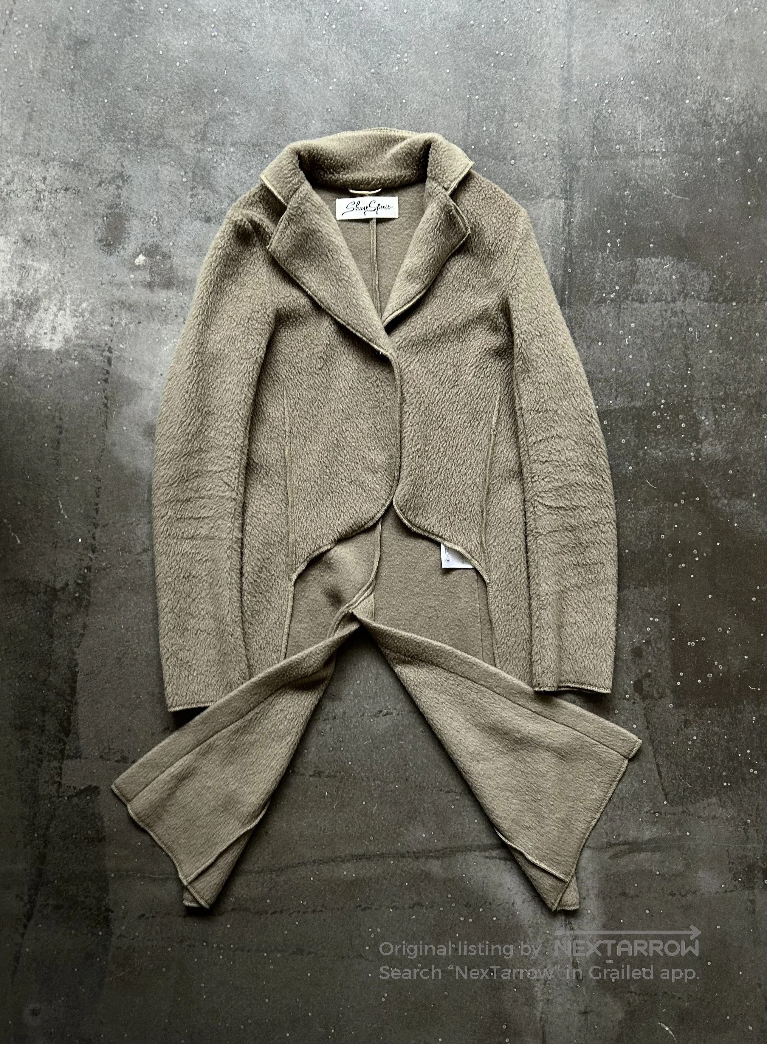 Share Spirit Homme Share Spirit Early Woolen Trailing Cardigan. Size US M / EU 48-50 / 2 - 3 Thumbnail