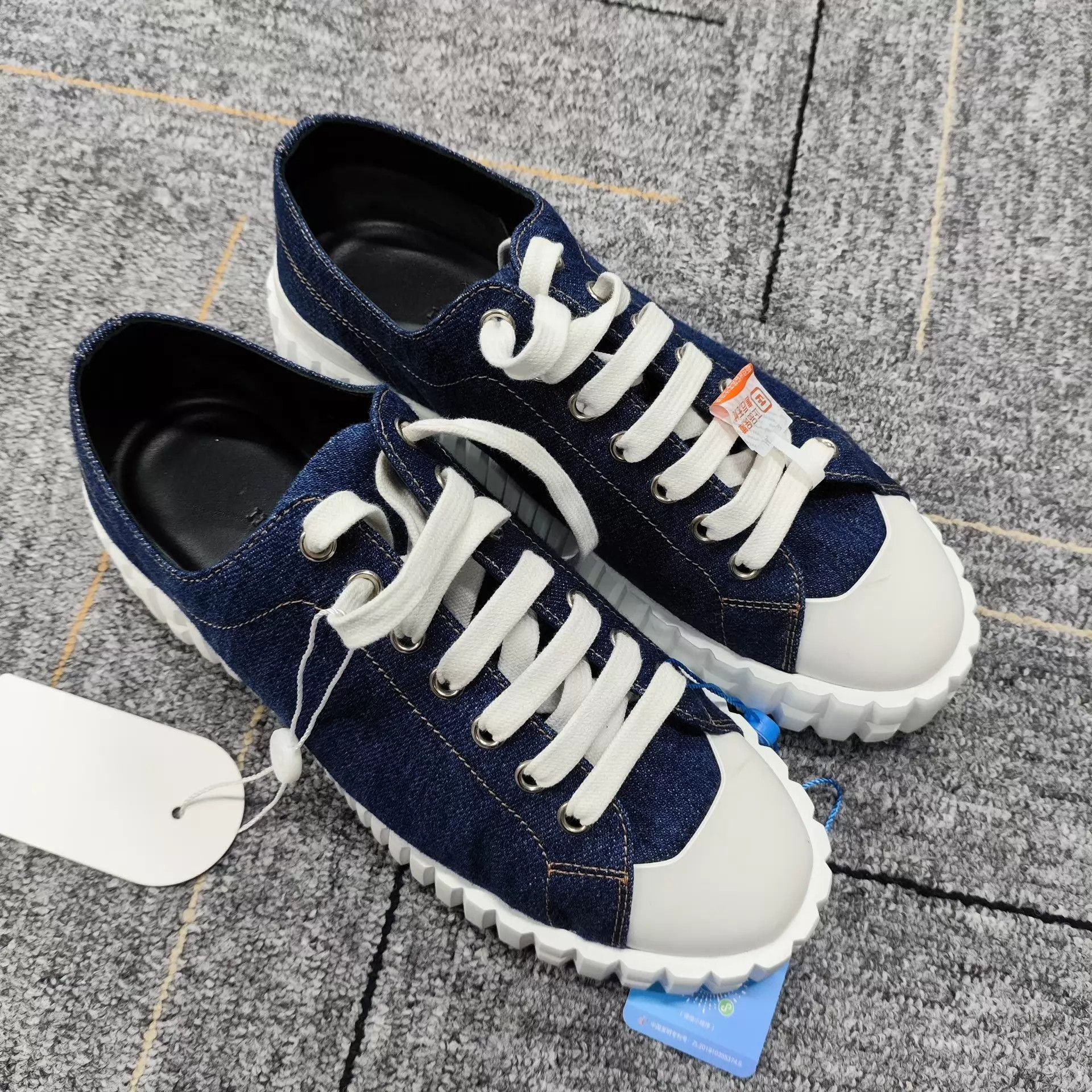 Hermes Hermès Denim Cookie Sneaker 36 Size US 5.5 / IT 35.5 - 1 Thumbnail