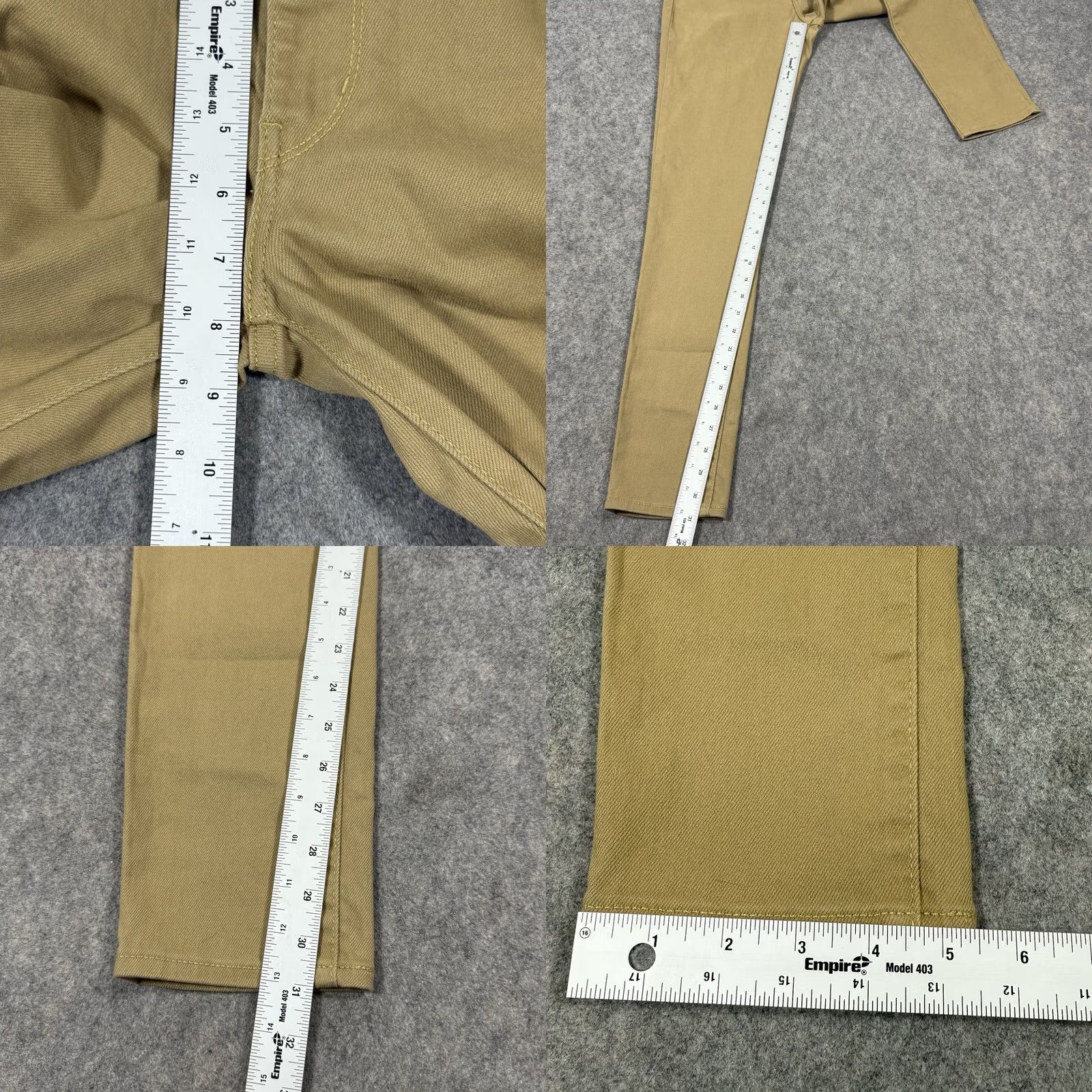 Levi's Levi's 711 Skinny Jeans Women Brown Size 30x32 32x31 NWT Mid Rise 31 Inseam 5-Pocket Denim Stretch Slim NWT Size 30" / US 8 / IT 44 - 9 Thumbnail