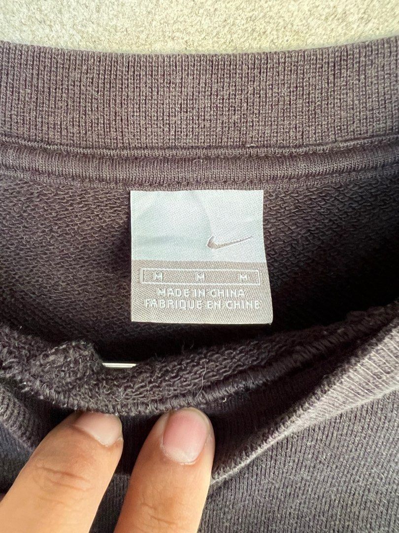 Nike Vintage Nike Swoosh Embroidery Sweatshirt Size US M / EU 48-50 / 2 - 4 Thumbnail