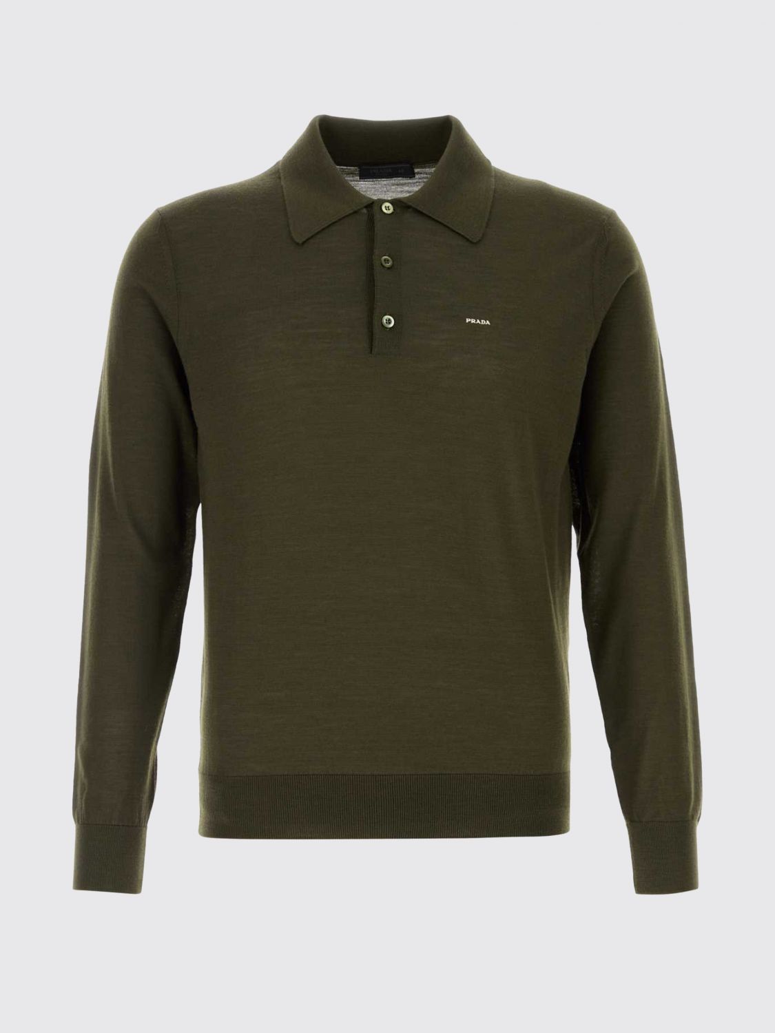 Prada Prada Polo Shirt Men Military Size US L / EU 52-54 / 3 - 1 Preview