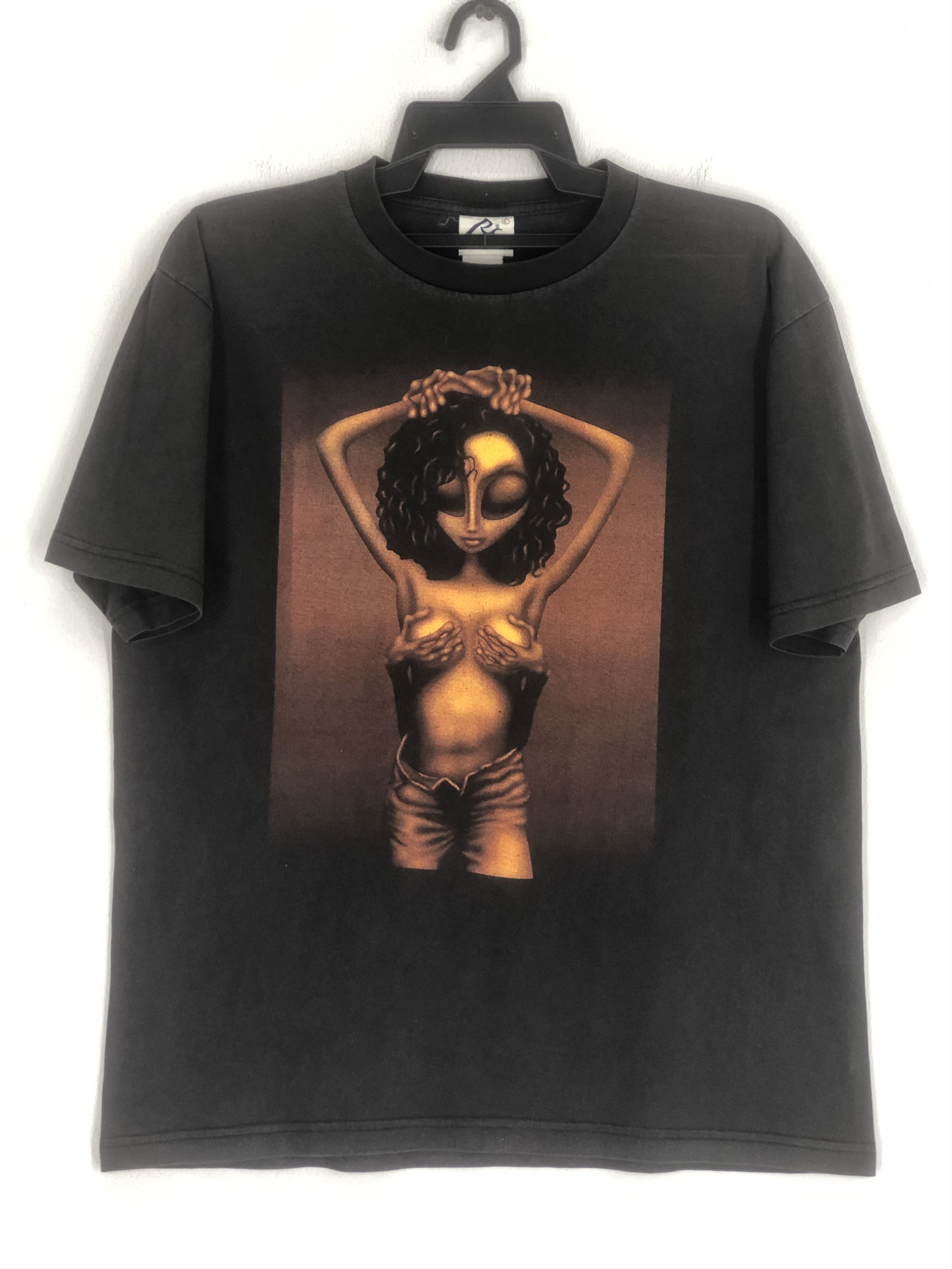 Vintage Vintage Alien Janet Jackson Parody Tee Size US L / EU 52-54 / 3 - 1 Thumbnail