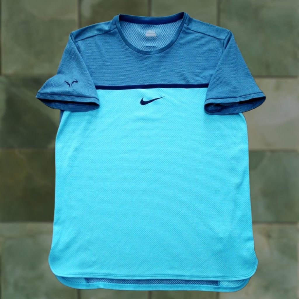 Nike Nike Rafael Nadal Tennis Shirt Mens Small Top 66-68 cm 47 cm Multicolor 728956-418 Size US S / EU 44-46 / 1 - 1 Thumbnail