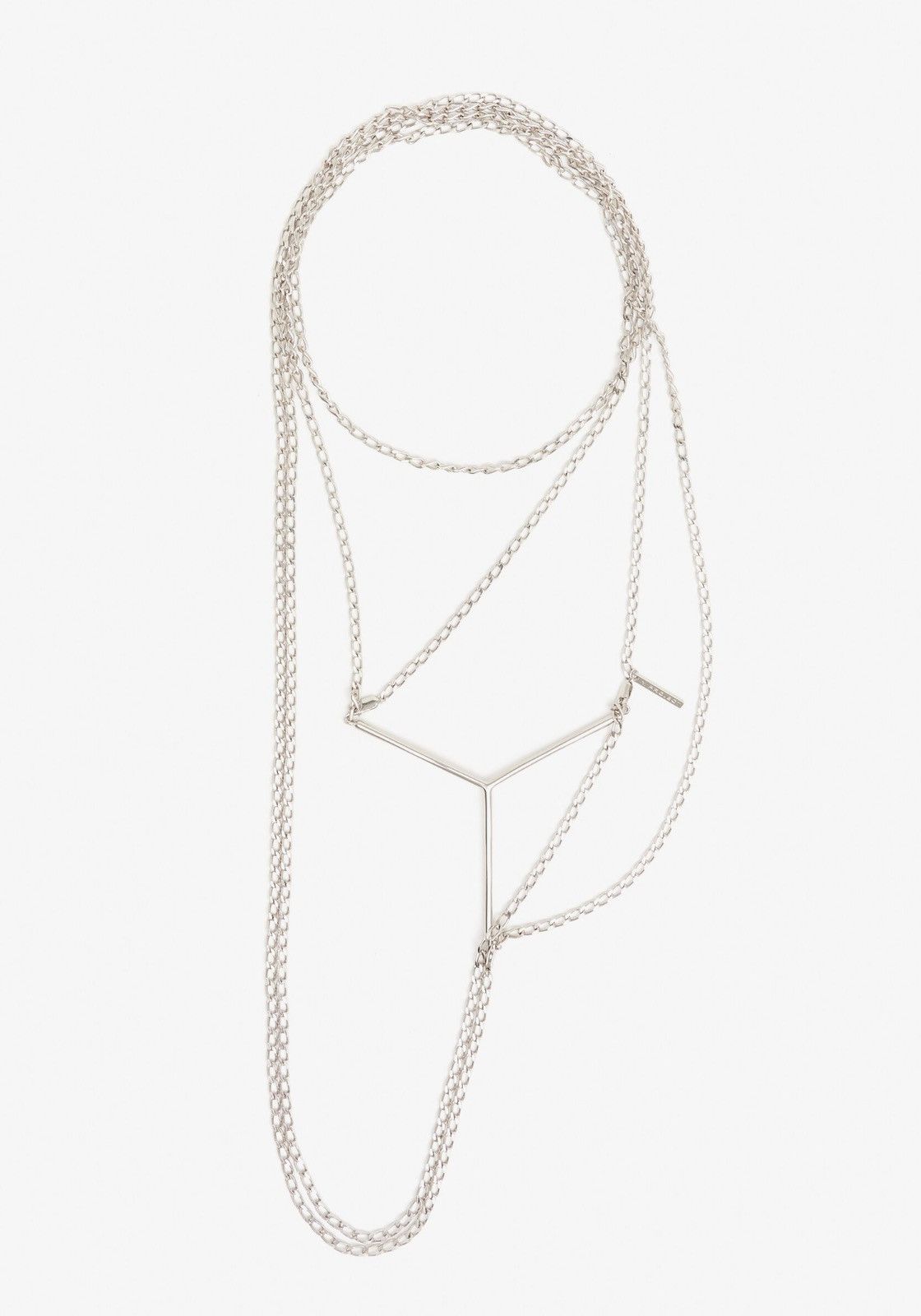 Y/Project Last Item Y/Project Multi Chain Necklace Size ONE SIZE - 1 Thumbnail