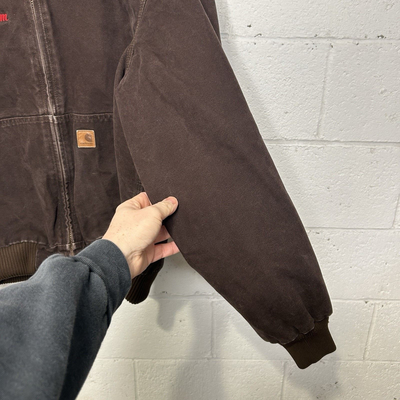 Carhartt Vintage Carhartt Hooded Active Jacket “Dark Brown” J130 DKB Size US L / EU 52-54 / 3 - 5 Thumbnail
