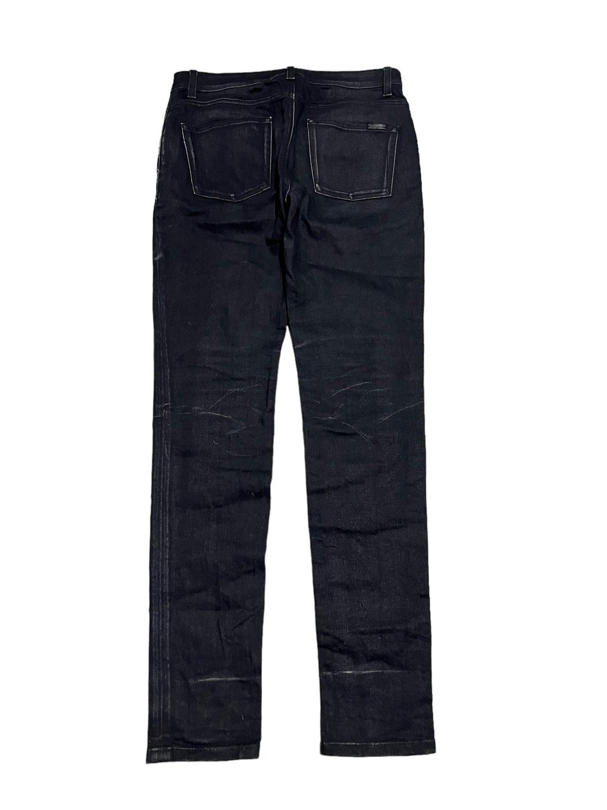 Saint Laurent Paris Saint Laurent Hedi Slimane Skinny Denim Jeans Super ...