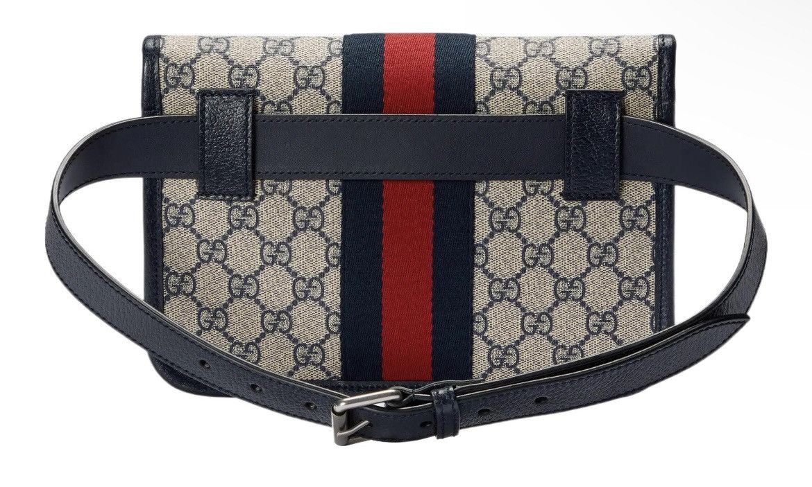 Gucci Gucci Ophidia Canvas with Leather Trim Belt Bag size 90 Size 36 - 2 Thumbnail