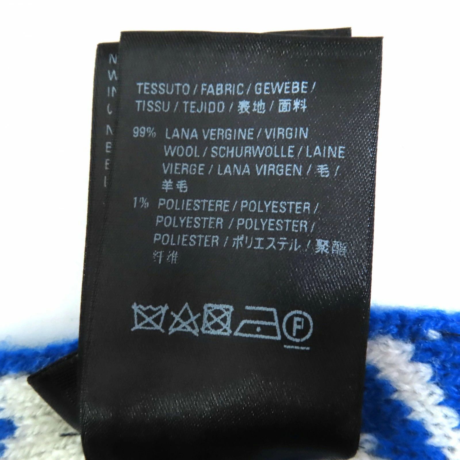 Balenciaga Balenciaga 612960 Wool Jacquard Logo Oversized Scarf Stole Size ONE SIZE - 6 Thumbnail