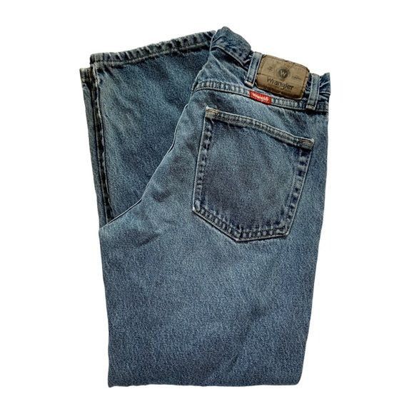 Wrangler Wrangler Regular Fit Jeans 34 x 29 Classic Five Pocket Strai ...