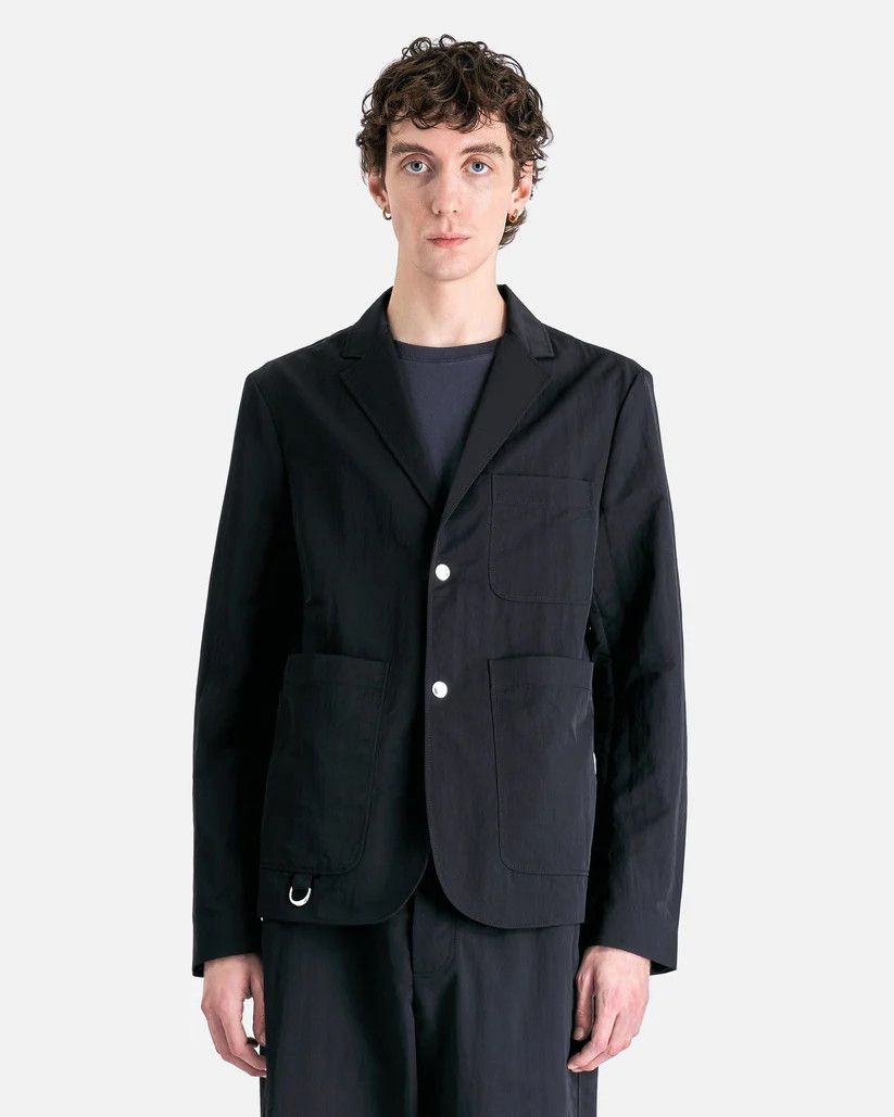 Jacquemus o1s1v1r1oon0925 Le Veste Jean in Black Size US L / EU 52-54 / 3 - 1 Thumbnail