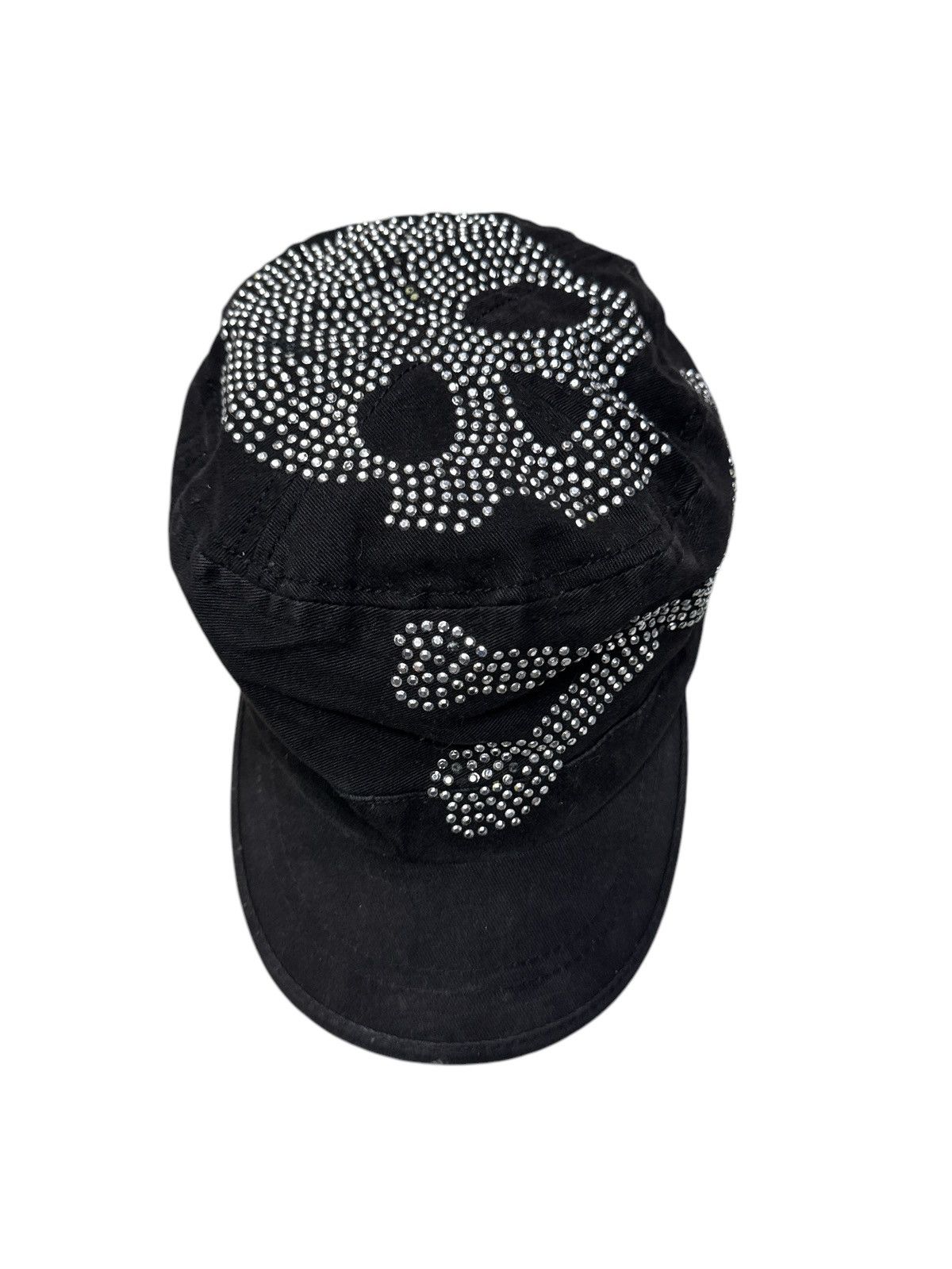 Japanese Brand × Swarovski LARGE SKULL PAINTER CAP Size ONE SIZE - 5 Thumbnail