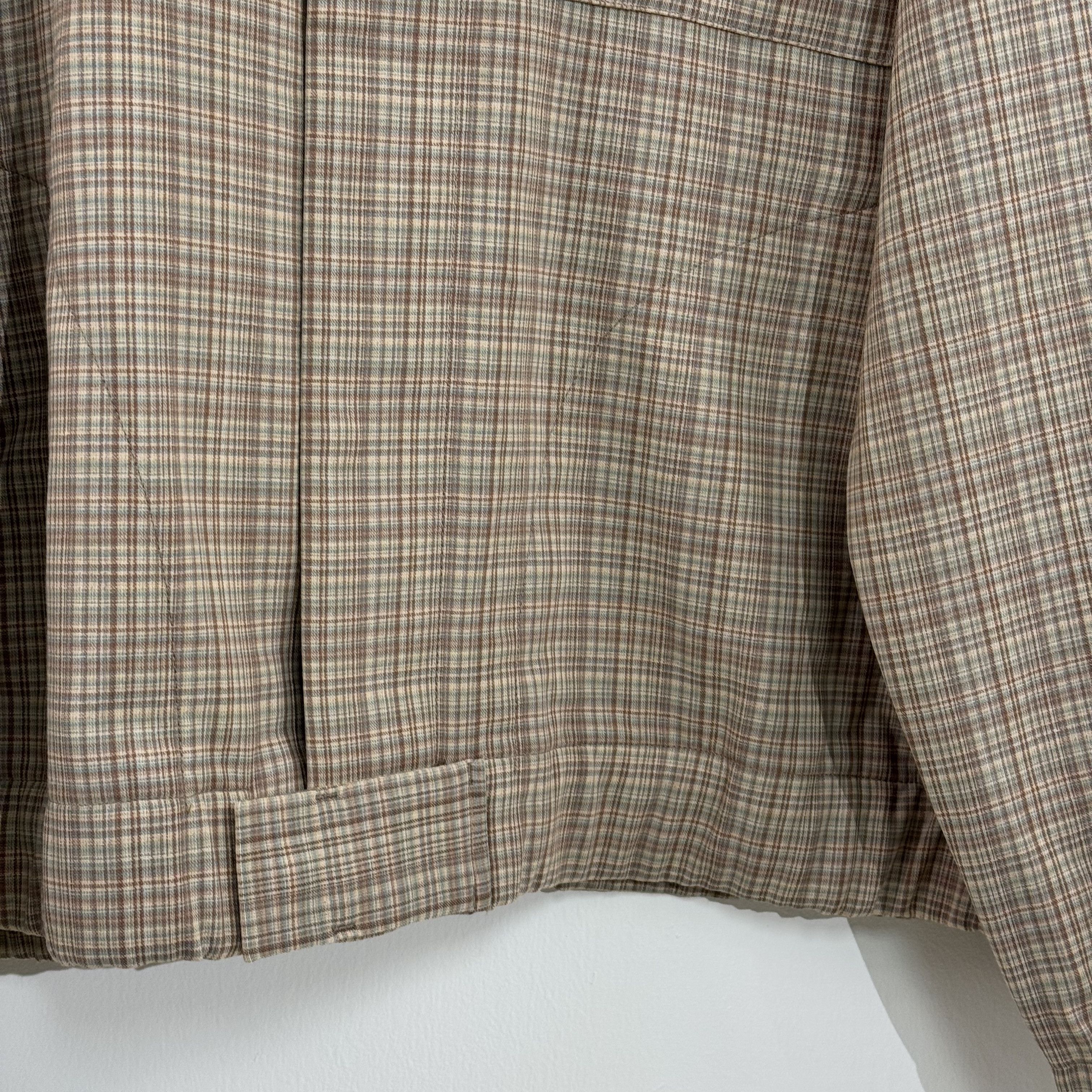 Auralee Auralee Hard Twist Wool Check Blouson Size US L / EU 52-54 / 3 - 9 Thumbnail