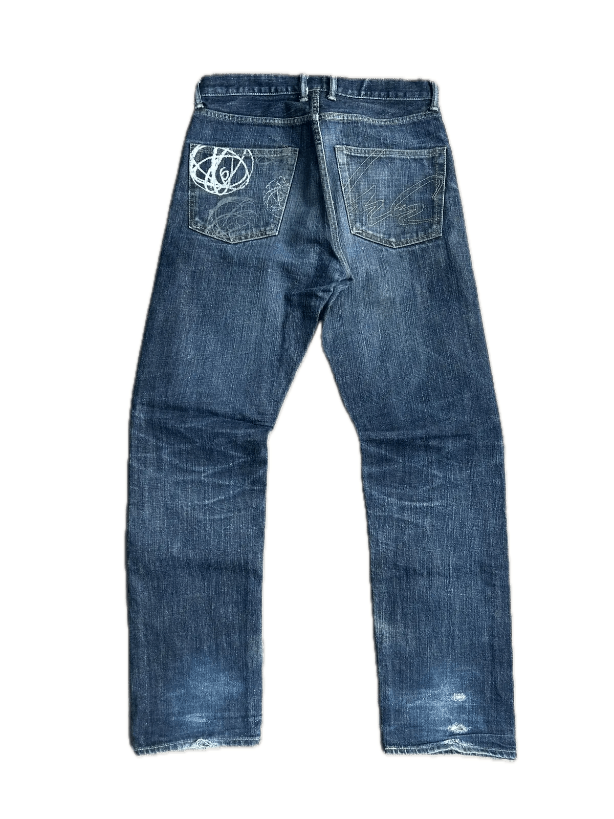 Futura Futura 2000 Denim Blue Size 31 Faded Size US 31 - 2 Thumbnail