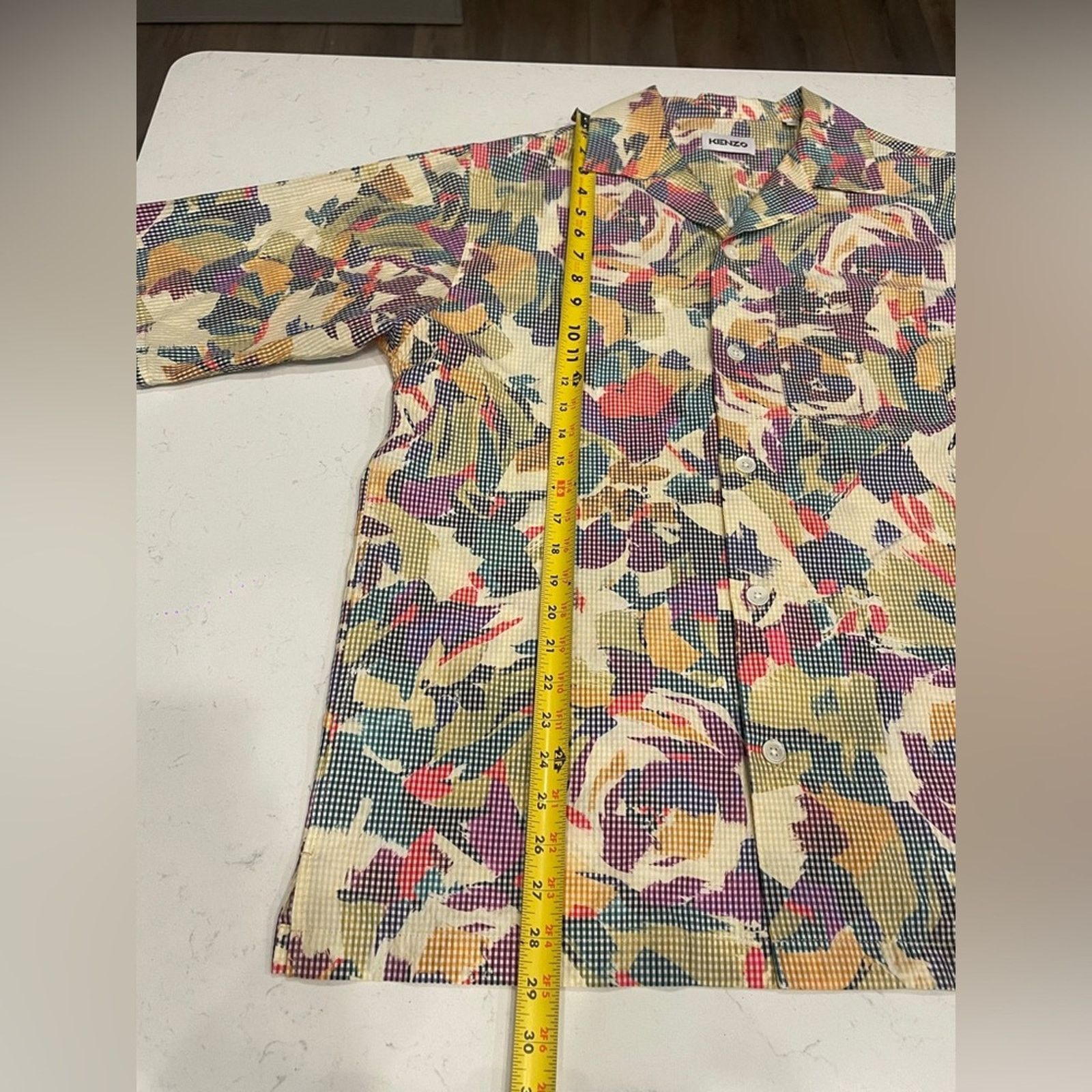 Kenzo Kenzo Multicolor Floral Men's Shirt Size:S Size US S / EU 44-46 / 1 - 5 Thumbnail