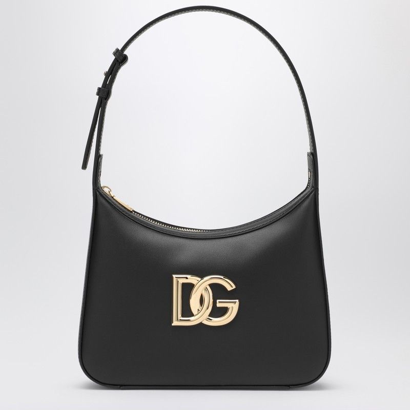 Dolce & Gabbana Dolce&Gabbana Black Leather 3.5 Shoulder Bag Size ONE SIZE - 1 Thumbnail
