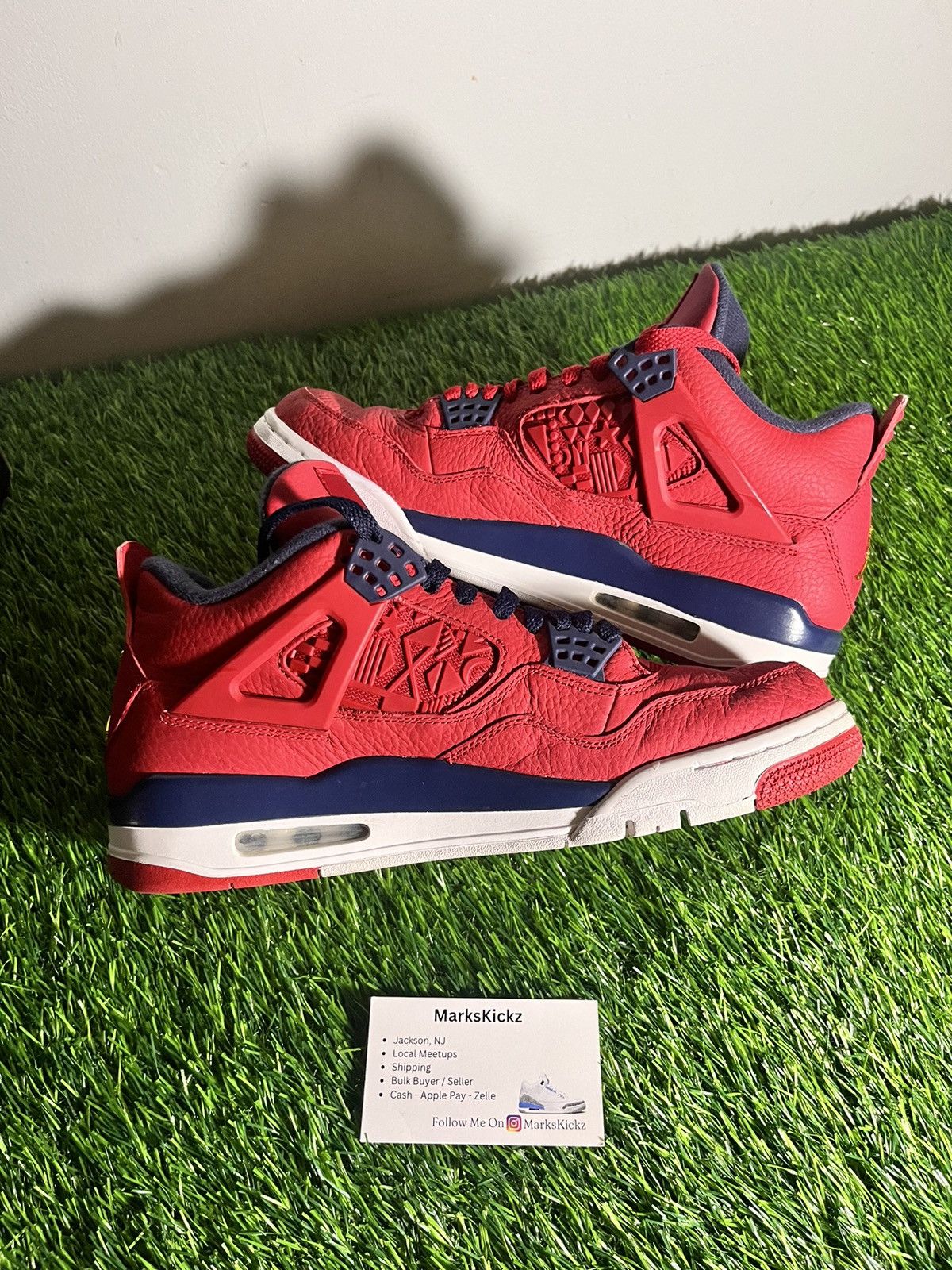 Jordan Brand × Nike jordan 4 fiba size 10 Size US 10 / EU 43 - 4 Thumbnail