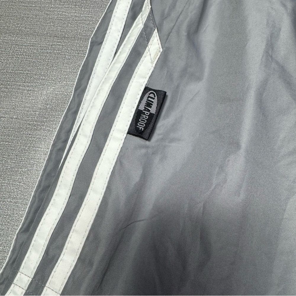 Adidas Adidas Climaproof Track Grey With White Stripes Pants Size Size US 34 / EU 50 - 7 Thumbnail