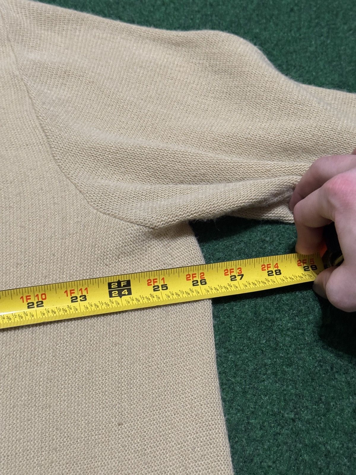 Izod Vintage Izod Cream Cardigan 80s 90s XL Grandpa Sweater 26x27 Size US XL / EU 56 / 4 - 5 Thumbnail