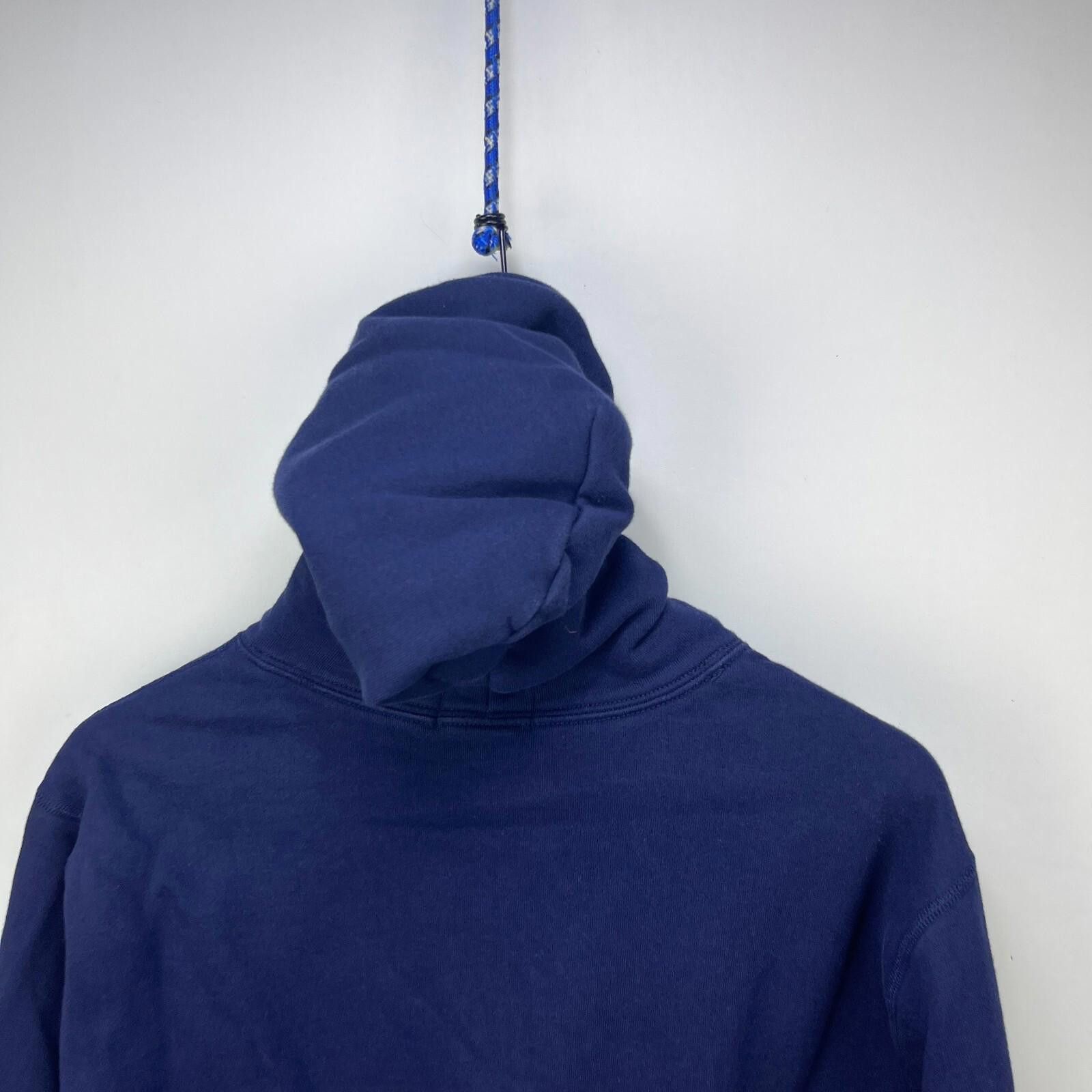 Polo Ralph Lauren Vintage Polo Ralph Lauren Pony Hoodie Medium Navy Blue Size US L / EU 52-54 / 3 - 9 Thumbnail