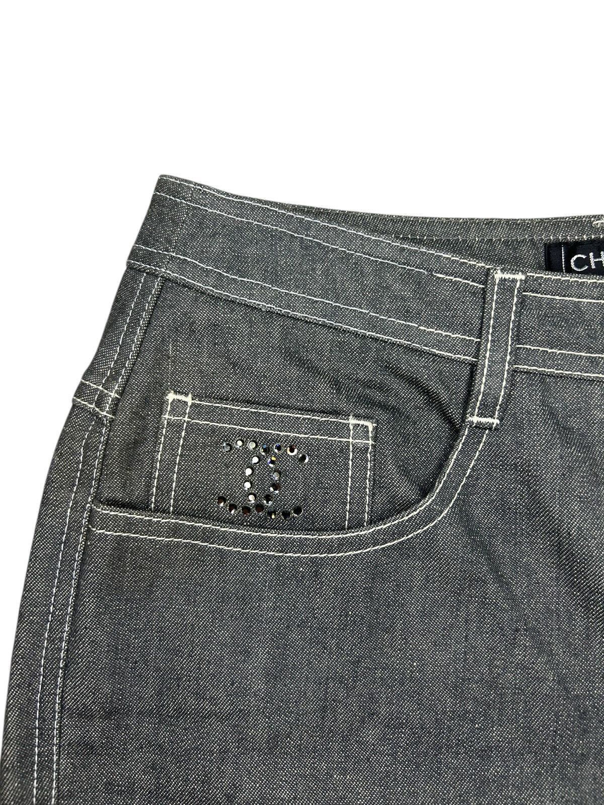 Chanel × Karl Lagerfeld S/S 01 Raw Denim Size 30" / US 8 / IT 44 - 9 Thumbnail