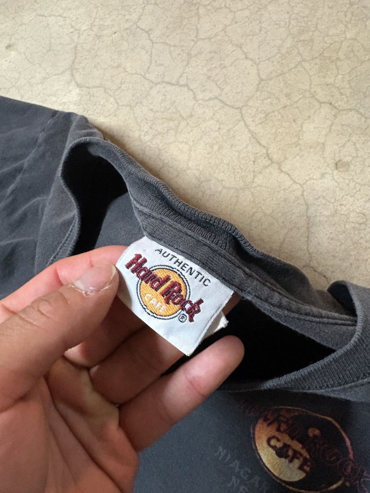 Hard Rock Cafe Vintage 00’s Hard Rock Cafe Dragon Tee T-shirt Faded Black Size US XL / EU 56 / 4 - 5 Thumbnail