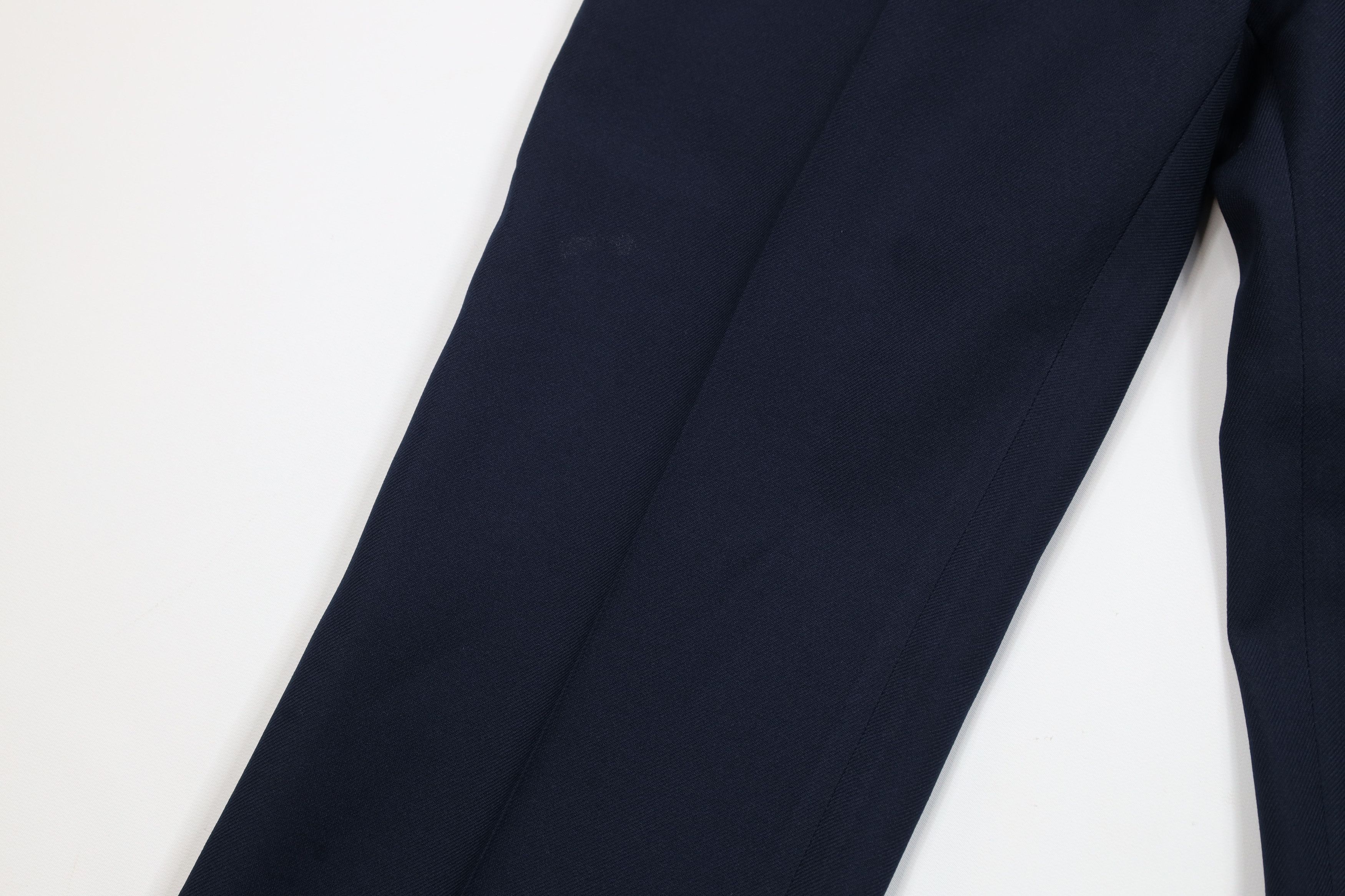 Vintage Vintage 70s Streetwear Wide Leg Chino Pants Navy Blue USA Size US 32 / EU 48 - 5 Thumbnail