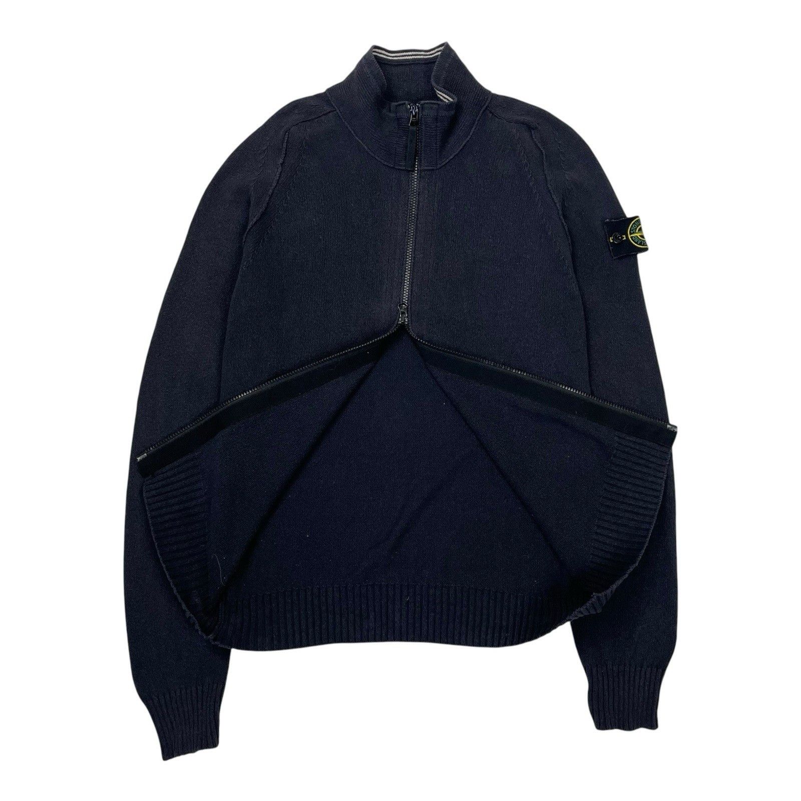 Stone Island Stone Island Knitted Cardigan Full Zip Cotton Track Top M Size US M / EU 48-50 / 2 - 3 Thumbnail