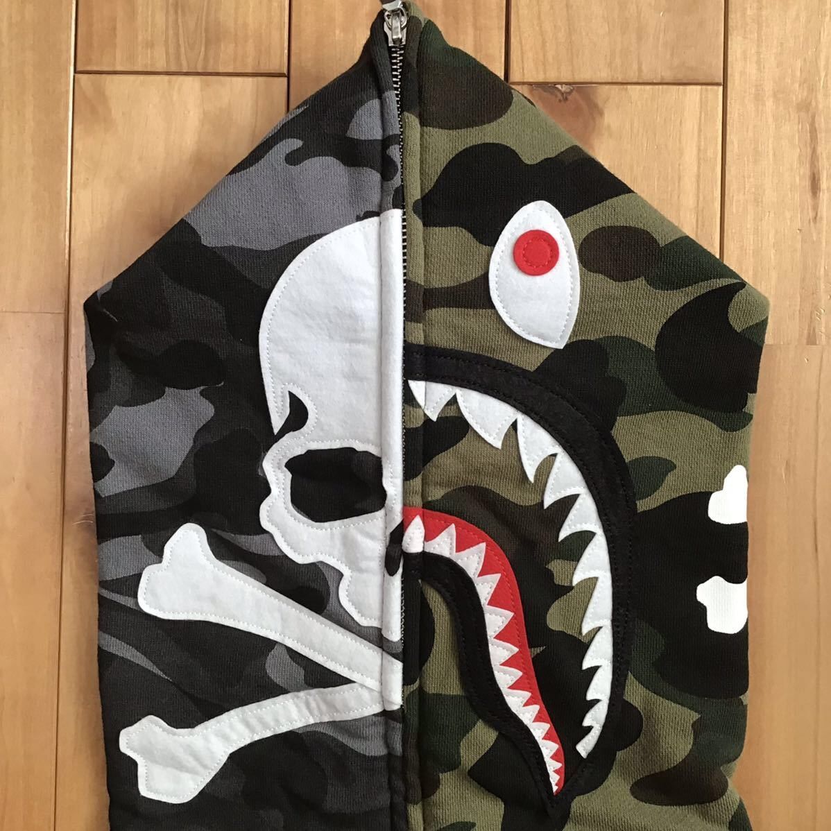 Bape × Mastermind Japan BAPE vs mastermind shark full zip hoodie a bathing ape MMJ Size US M / EU 48-50 / 2 - 3 Thumbnail
