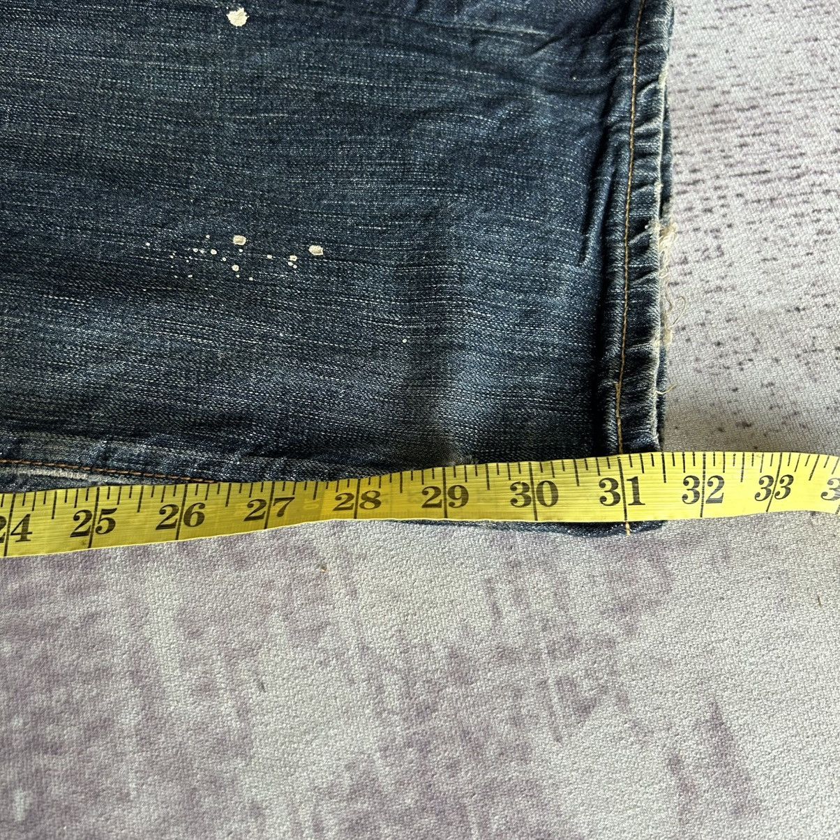 If Six Was Nine Punk Distressed Rockstar Edwin Jeans Size US 32 / EU 48 - 20 Thumbnail
